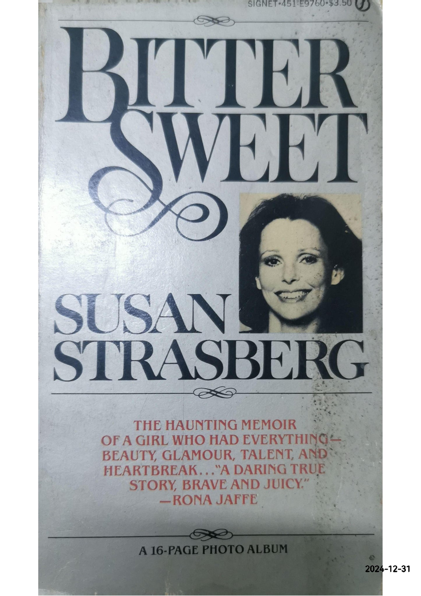 Bittersweet Mass Market Paperback – May 5, 1981 by Susan Strasberg (Author)