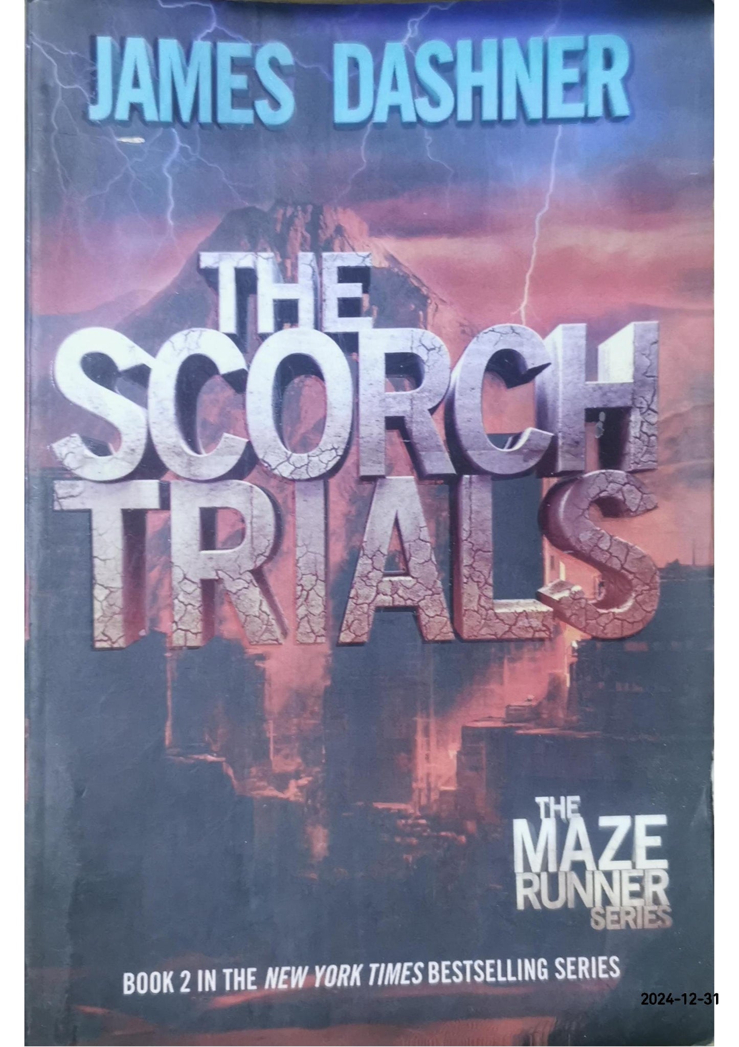 The Scorch Trials (Maze Runner, Book 2) Paperback – September 13, 2011 by James Dashner (Author)