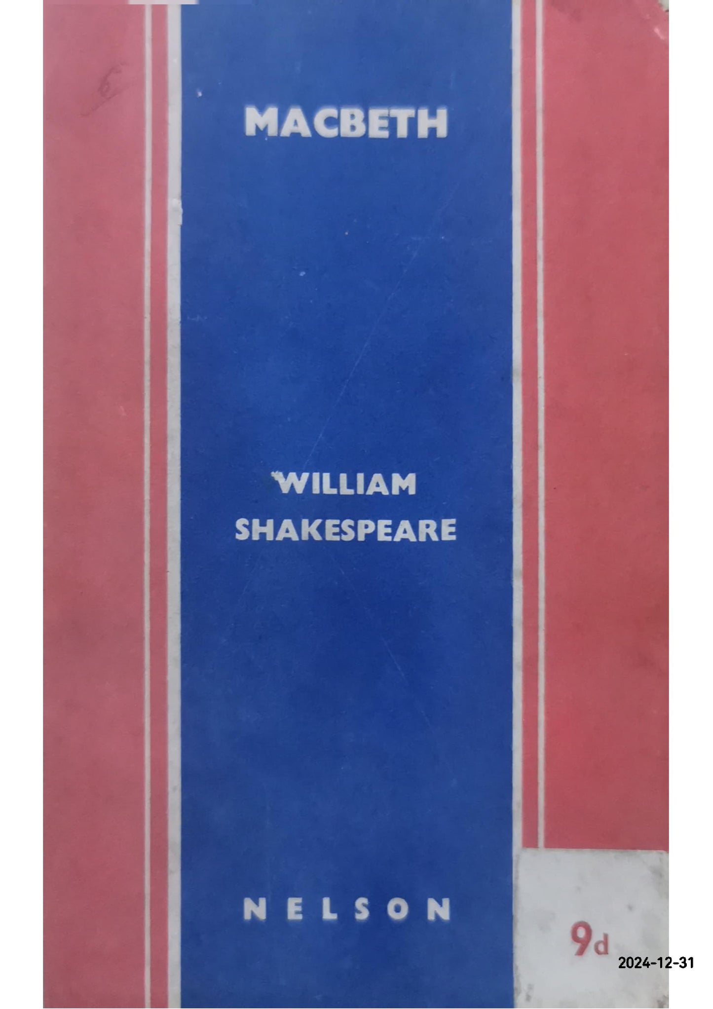 Macbeth (Nelson New Shakespeare) Paperback – Import, June 1, 1969 by William Shakespeare (Author)