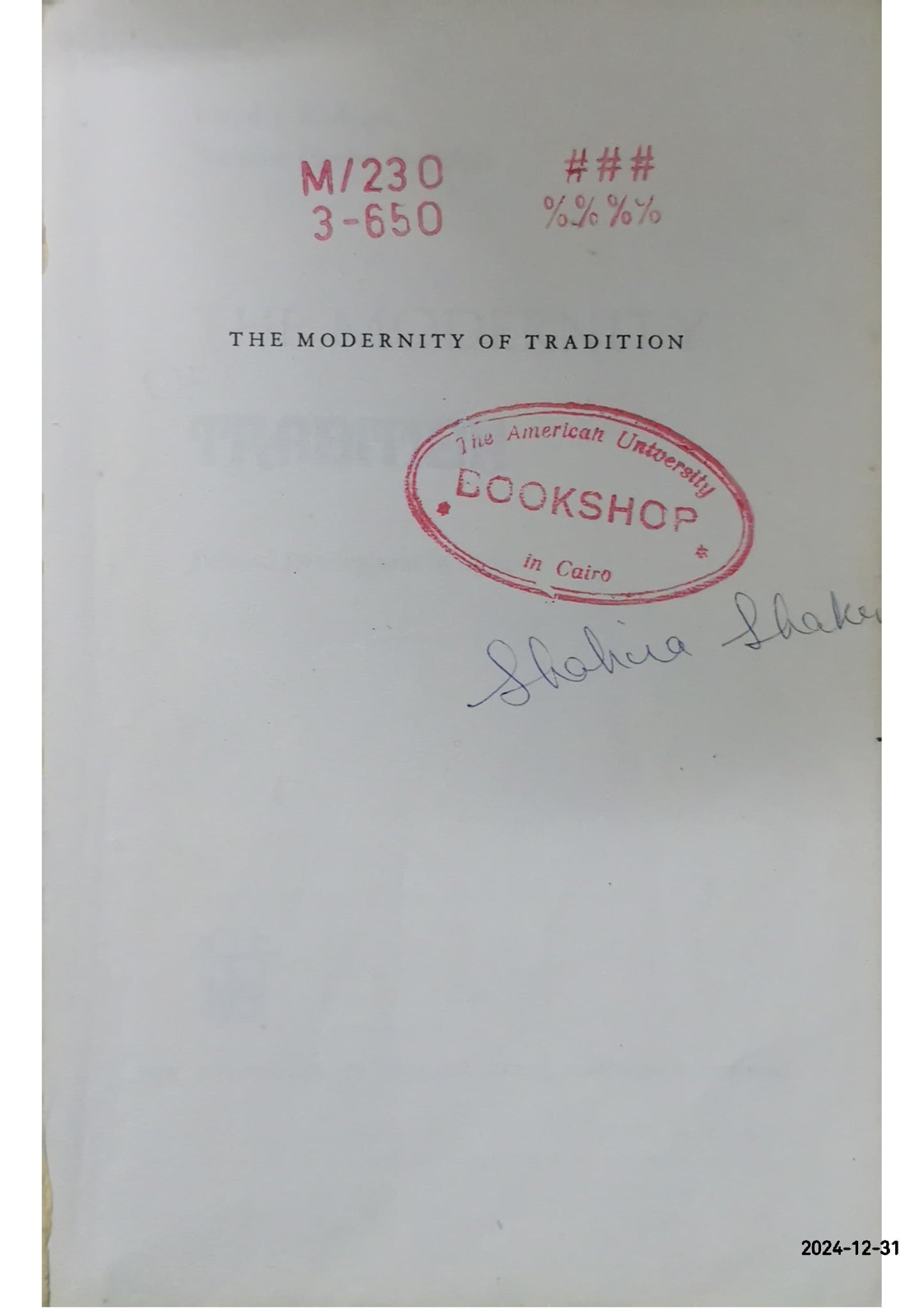 The Modernity of Tradition: Political Development in India (Midway Reprint) New edition by Lloyd I. Rudolph (Author), Susanne Hoeber Rudolph (Author)