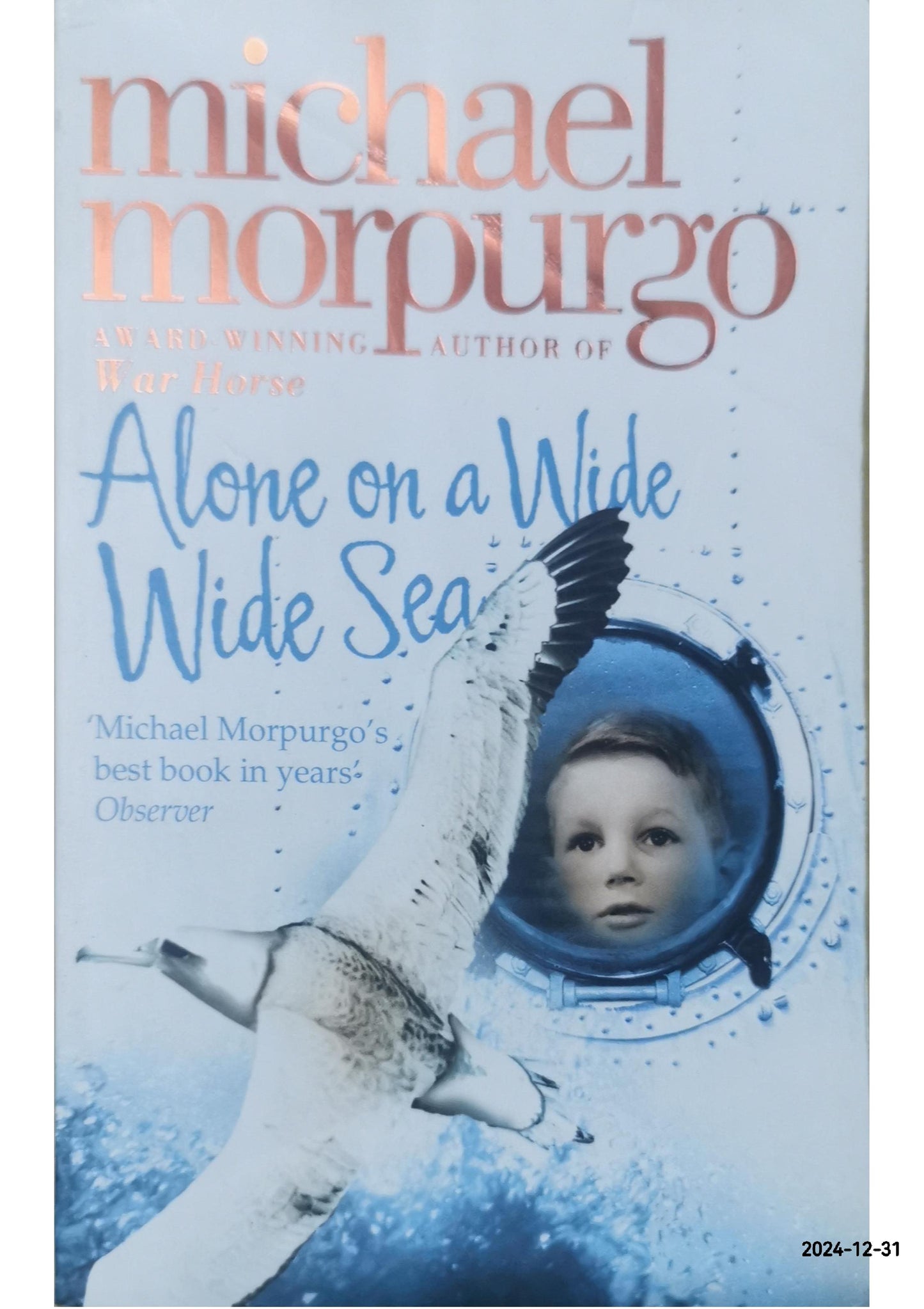 Alone on a Wide, Wide Sea Novel by Michael Morpurgo