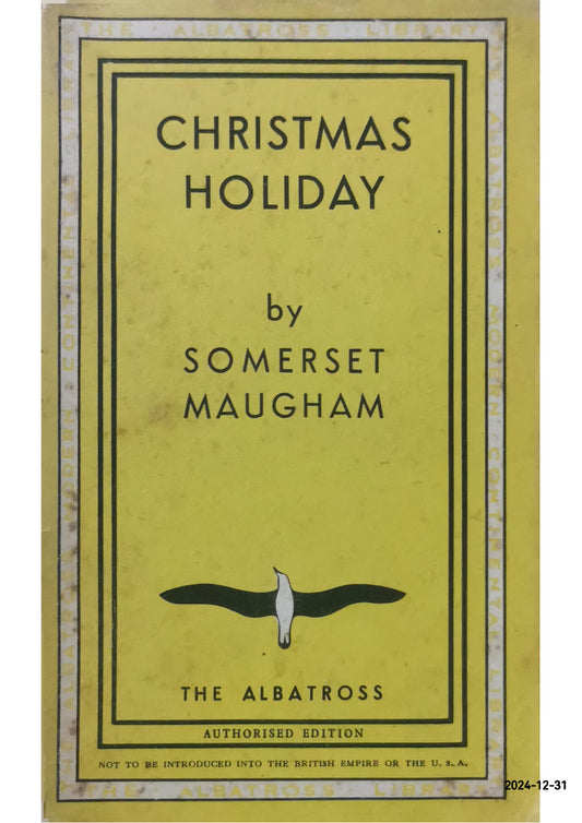 Christmas Holiday Novel by William Somerset Maugham