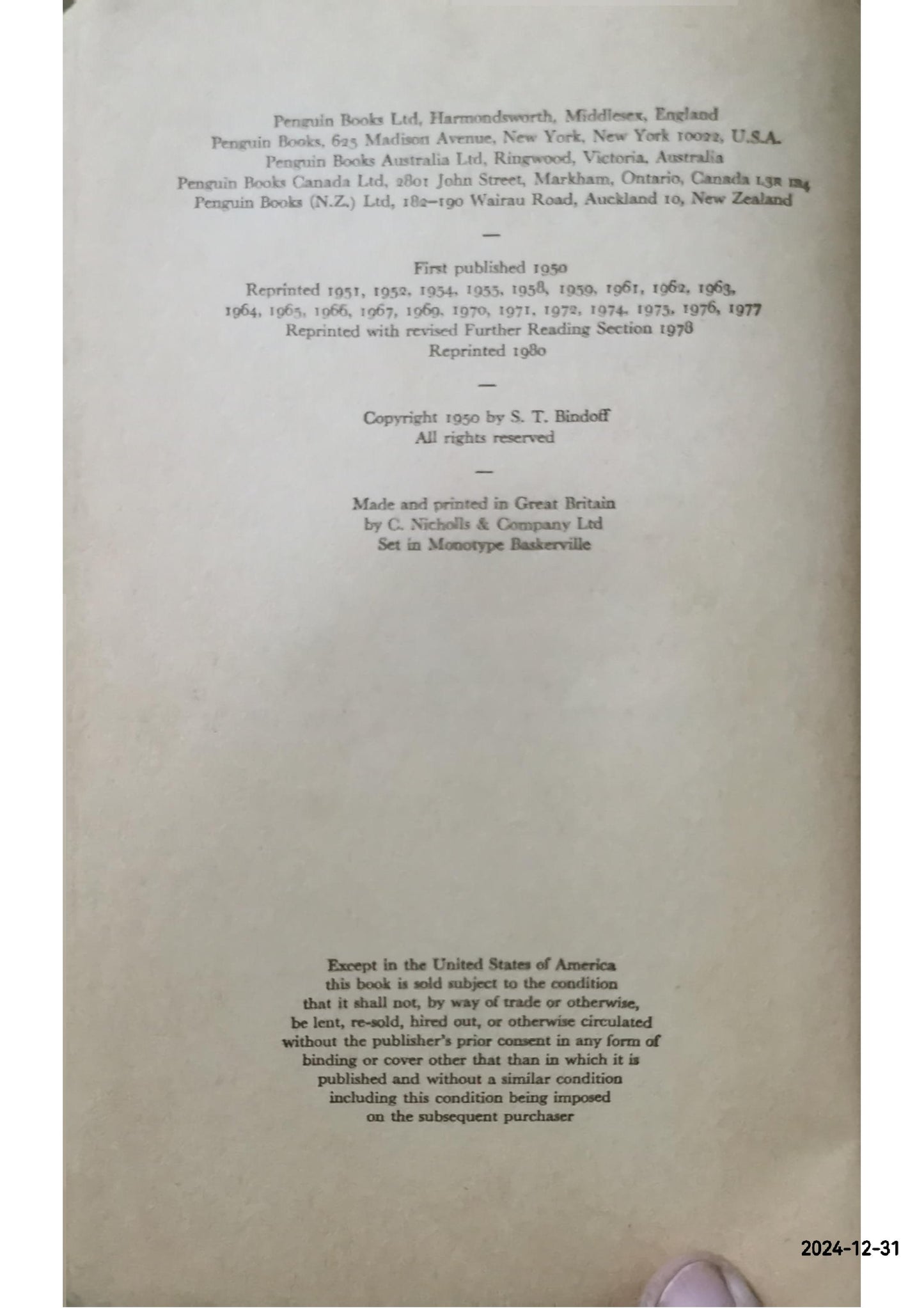 Tudor England (Hist of England, Penguin) Paperback – June 30, 1950 by S. T. Bindoff (Author)