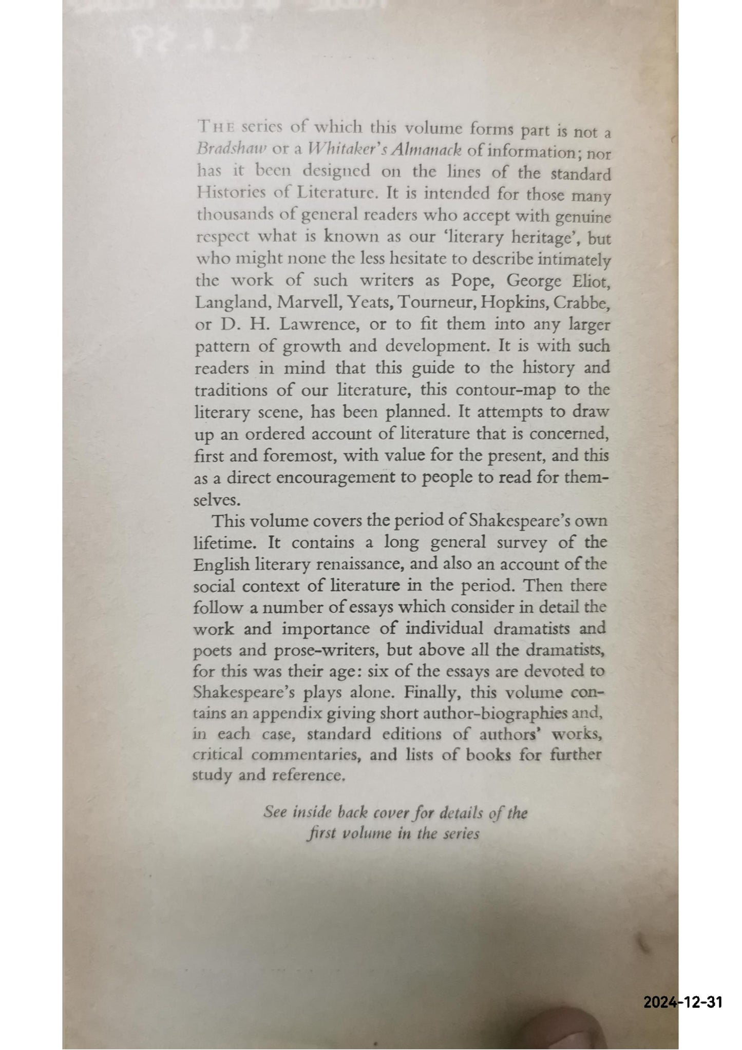 The Age of Shakespeare: Volume 2 of the Pelican Guide to English Literature Paperback – January 1, 1968 by William Shakespeare (Author)