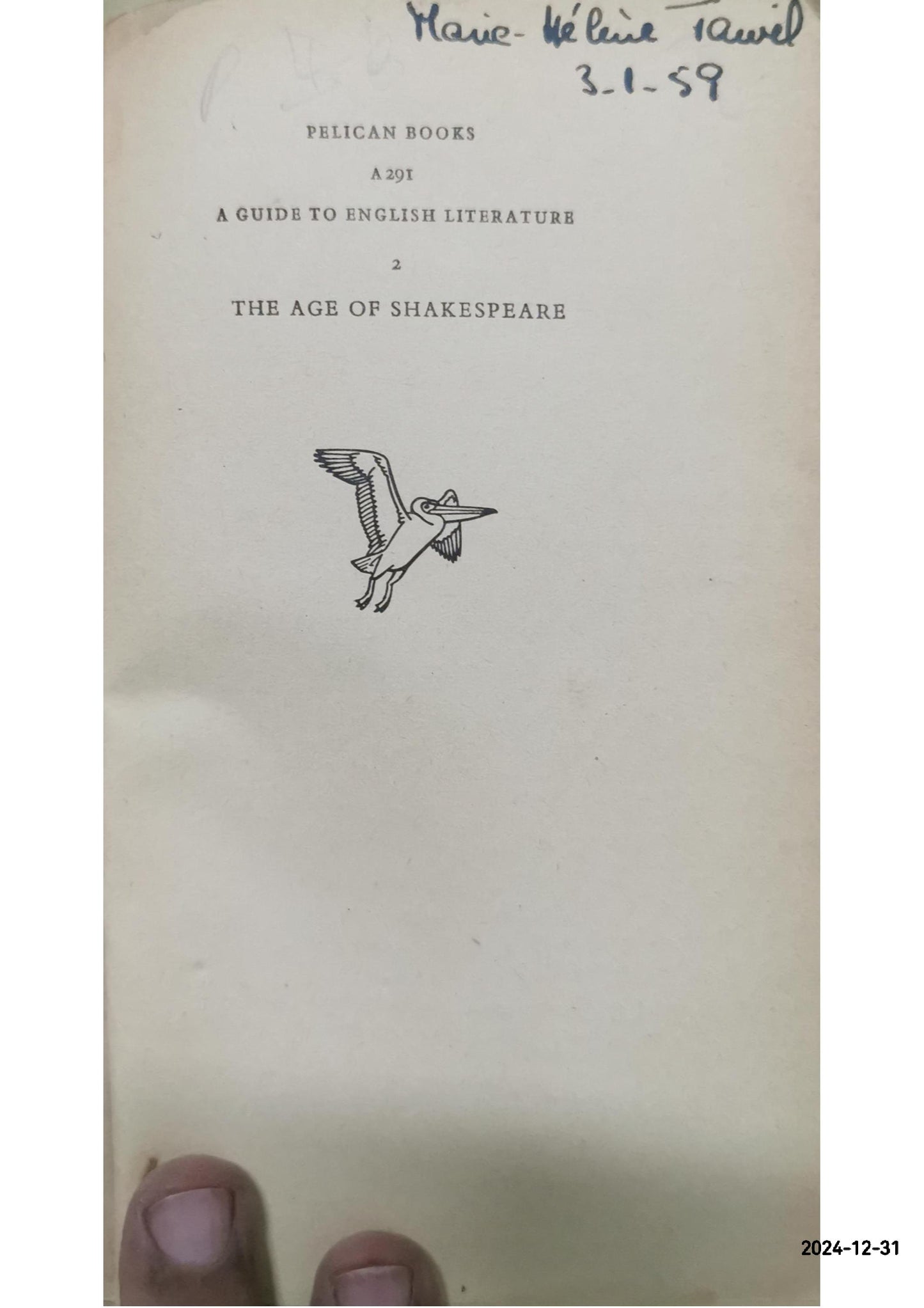 The Age of Shakespeare: Volume 2 of the Pelican Guide to English Literature Paperback – January 1, 1968 by William Shakespeare (Author)