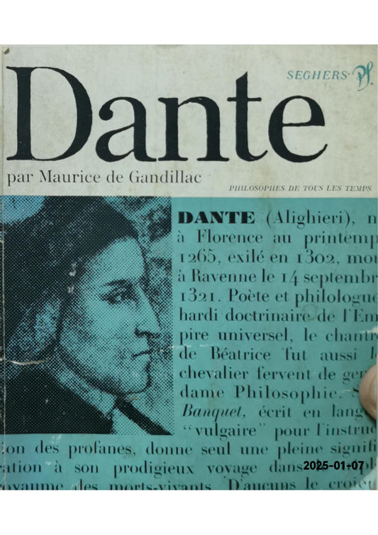 ‎Dante‎ - Maurice de Gandillac‎ ‎