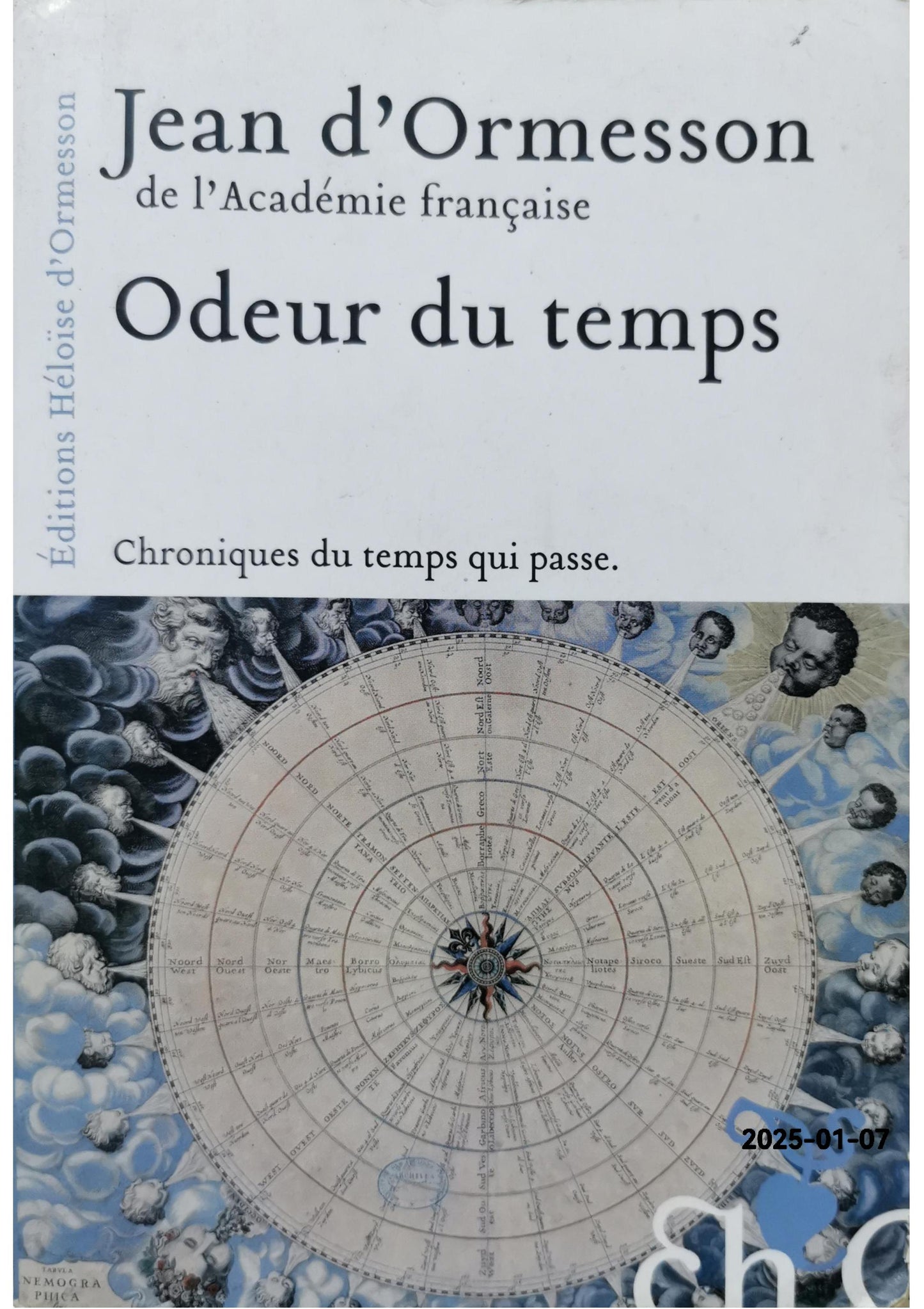 Odeur du temps Broché – 24 mai 2007 de Jean d'Ormesson (Auteur)