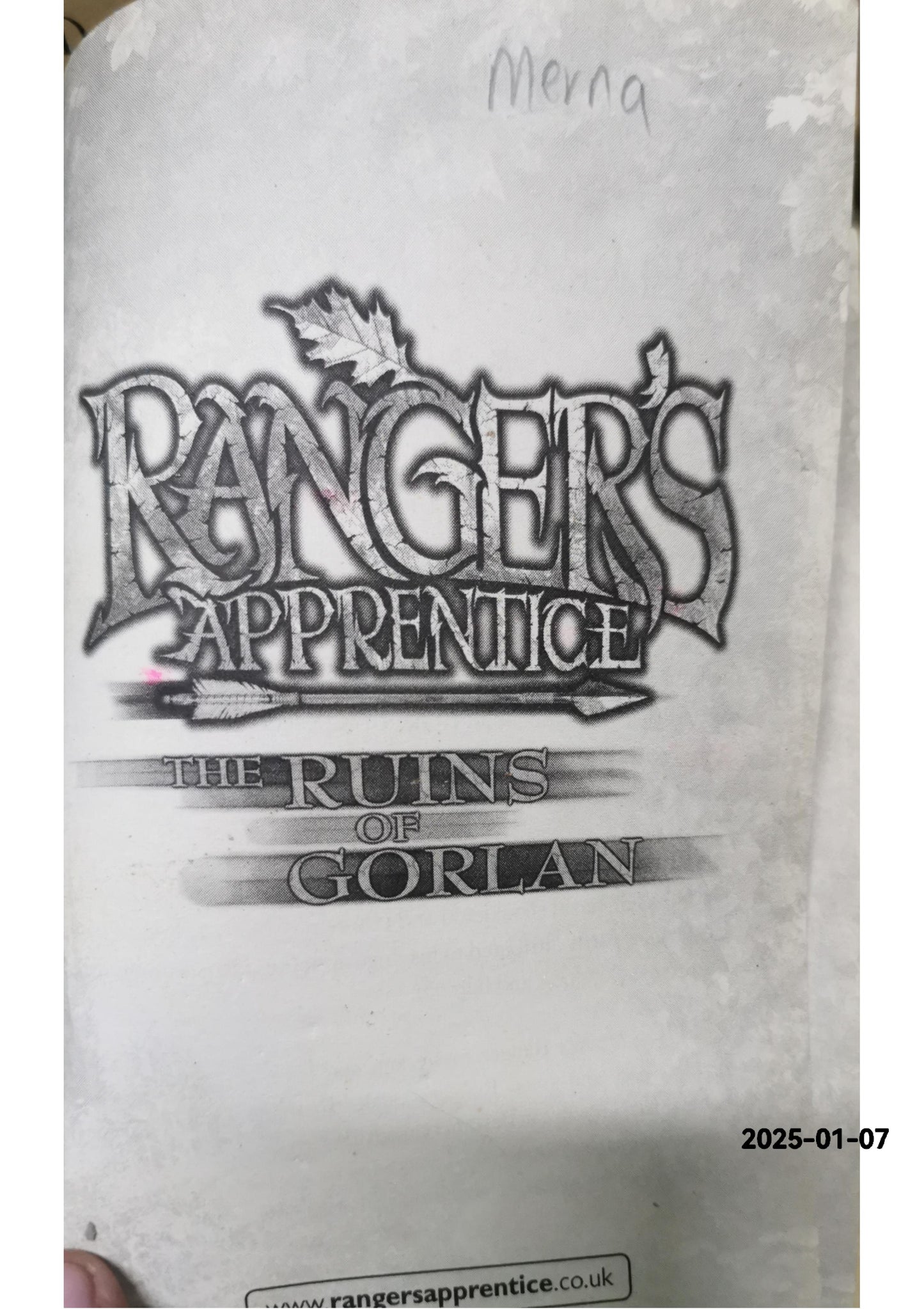 Ranger's Apprentice 1: The Ruins Of Gorlan by John Flanagan (English) Paperback