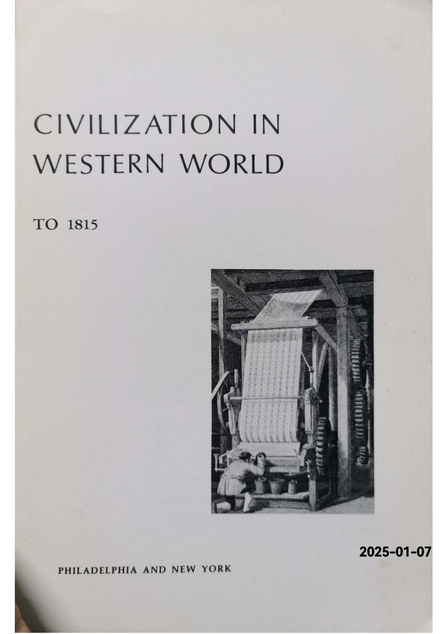 Civilization in the Western World: Renaissance to 1815 Paperback – January 1, 1966 by J. Russell Major (Author)