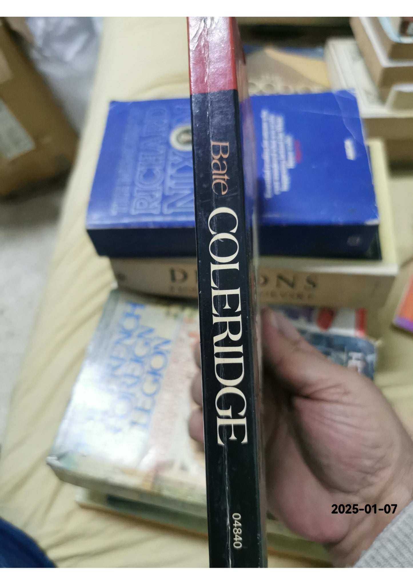 Coleridge Paperback – April 2, 1987 by Walter Jackson Bate (Author)