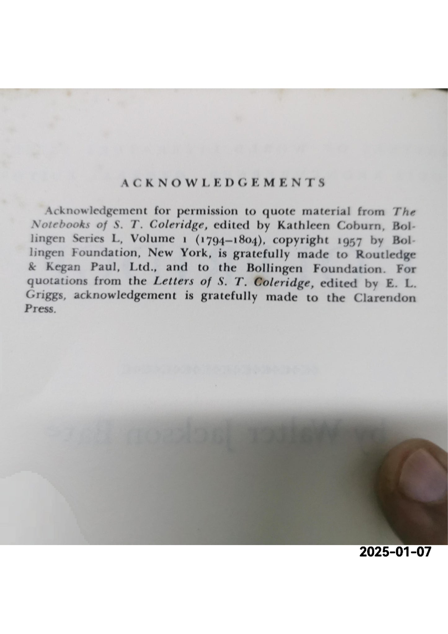 Coleridge Paperback – April 2, 1987 by Walter Jackson Bate (Author)