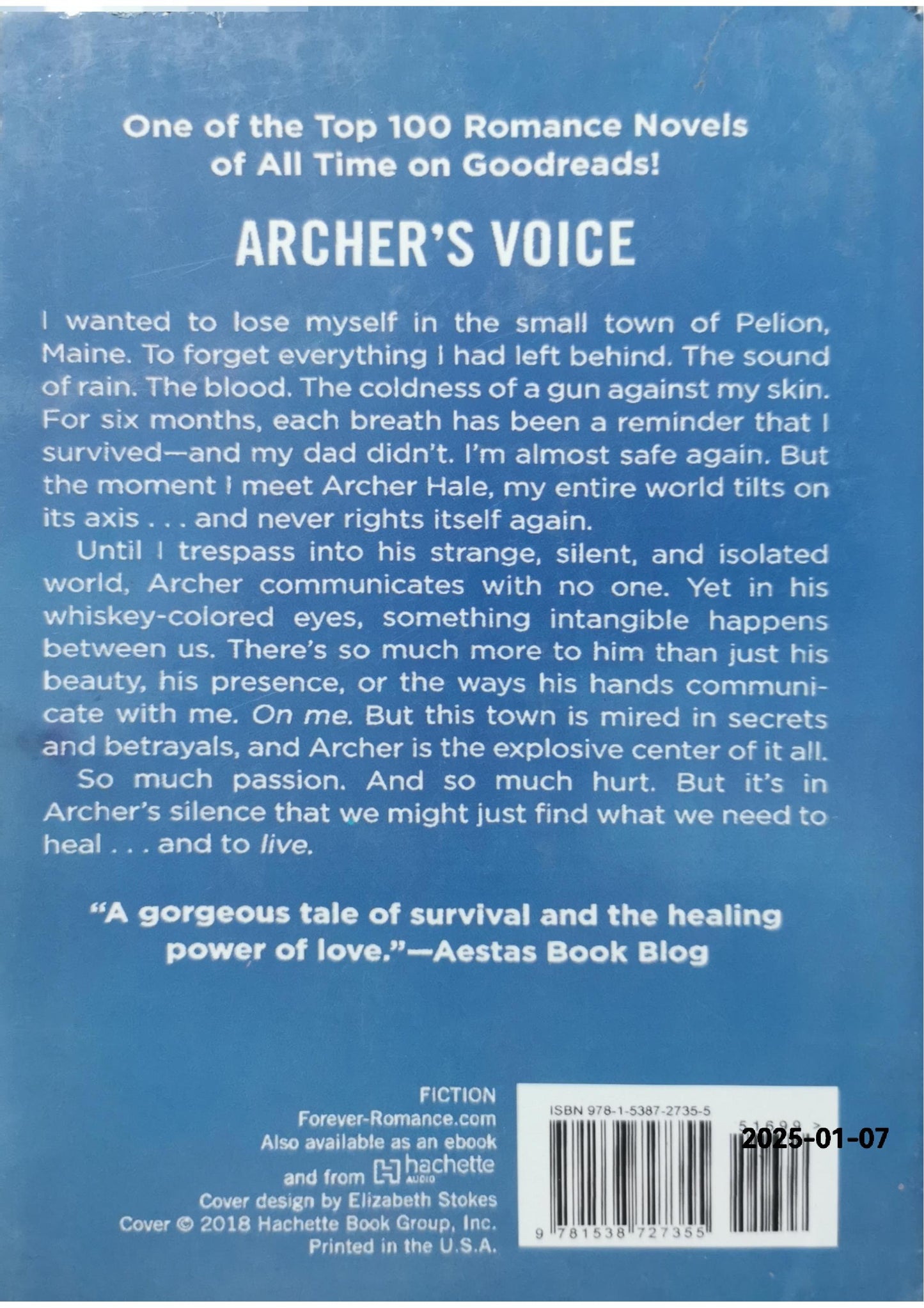 Archer's Voice Paperback – February 13, 2018 by Mia Sheridan (Author)