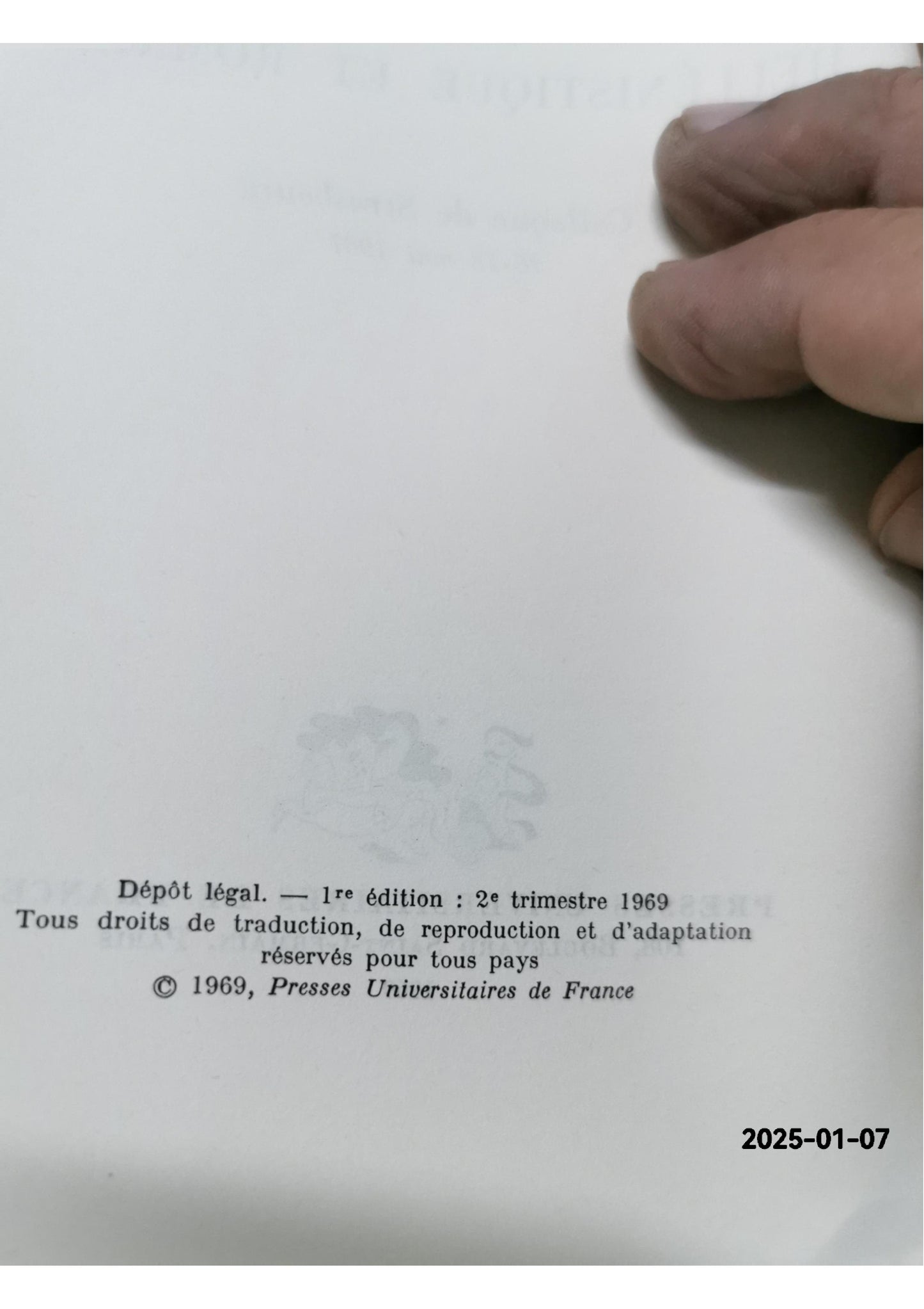 Religions en Egypte hellénistique et romaine - Colloque de Strasbourg 16-18 mai 1967 - bibliothèque des centres d'études supérieurs spécialisés Collectif Edité par Presses universitaire de France, 1969