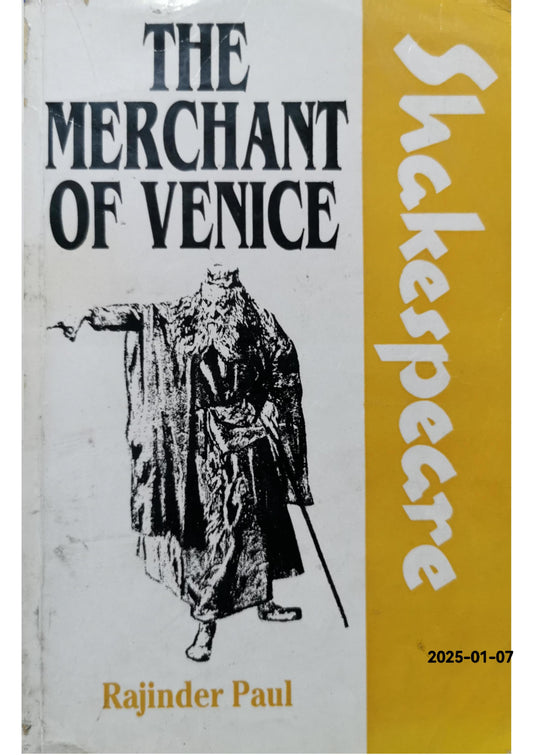 Merchant Of Venice (Text With Notes) - Shakespeare Paperback –  by Rajinder Paul (Author)