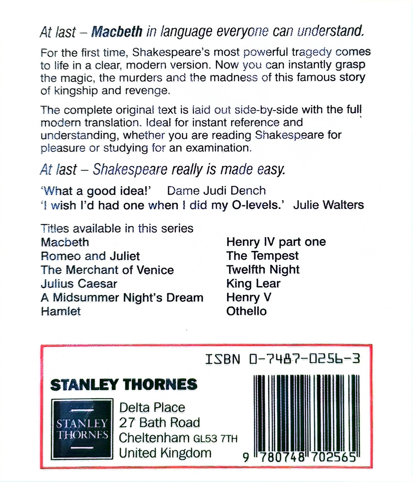 Macbeth (Shakespeare Made Easy) 1st U.S. Edition by William Shakespeare (Author)