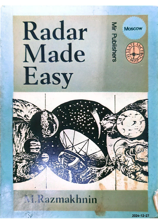 Radar Made Easy Razmakhnin Mir Publishers Moscow 1973