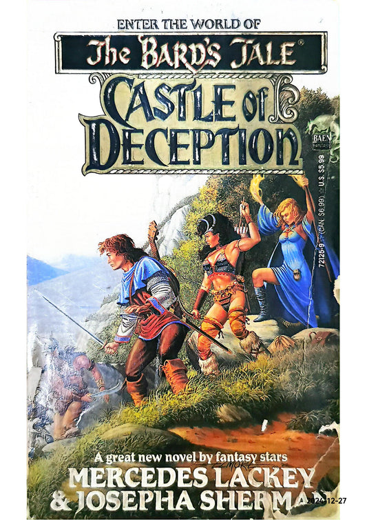 Castle of Deception (Bard's Tale) Paperback – Import, October 8, 1993 by Mercedes Lackey (Author), Josepha Sherman (Author)