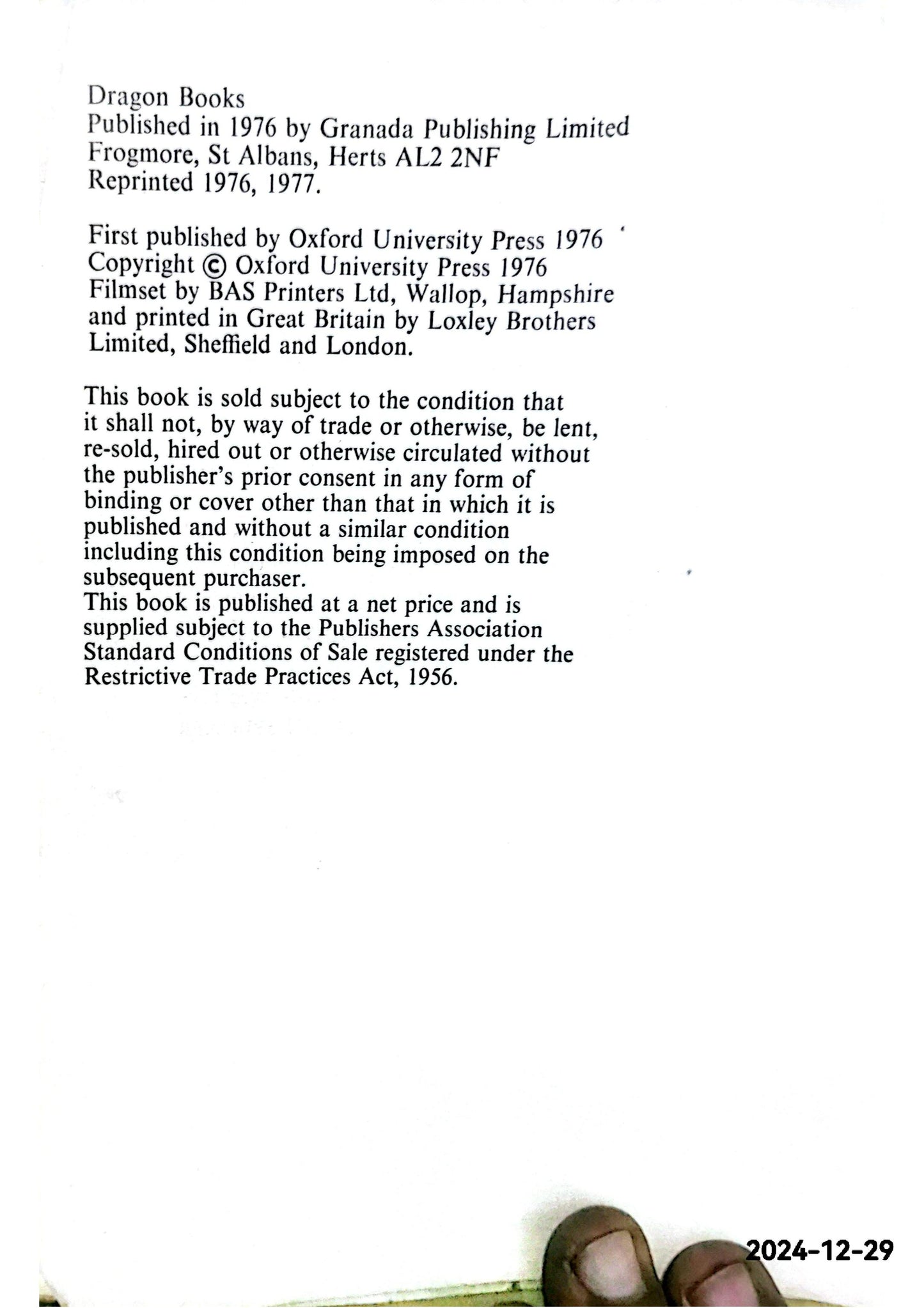 The Oxford Children's Dictionary Paperback – October 28, 1976 by Henry Barnett (Author)