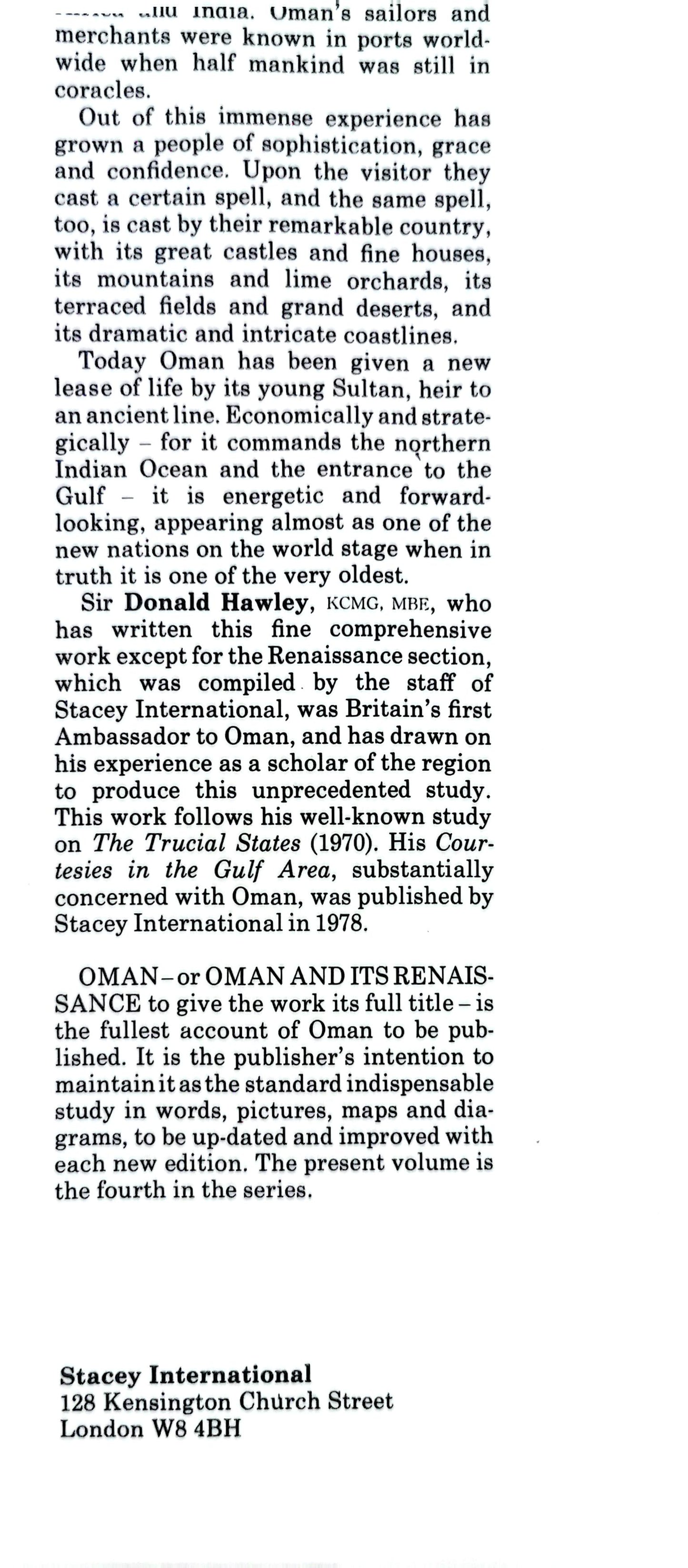 The Wildlife of Oman and Its Neighbours Hardcover – Import, October 1, 1981 by Wilhelm Buttiker (Introduction), Peter Scott (Foreword)