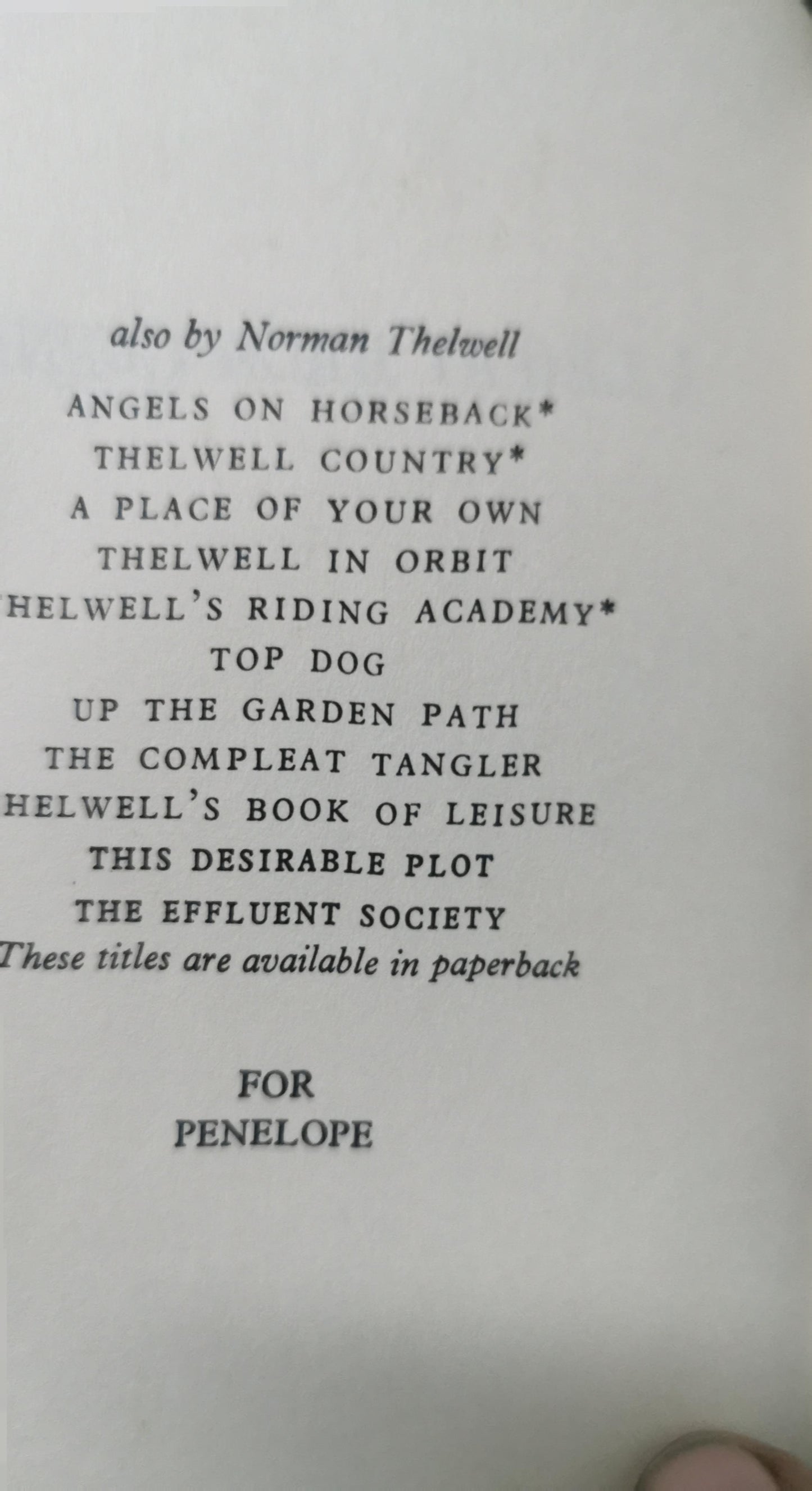 A Leg at Each Corner, A: Thelwell's Complete Guide to Equitation Thelwell, Norman