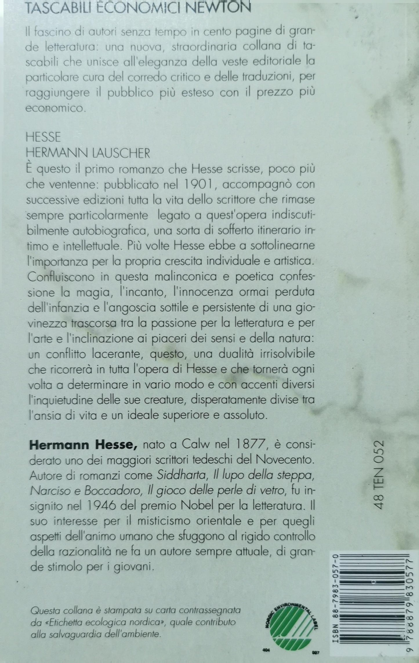 Hermann Hesse ,Hermann Lauscher  -   Francesca Ricci  (Traslator) ,  Viviana Finzi Vita  (Contributor)