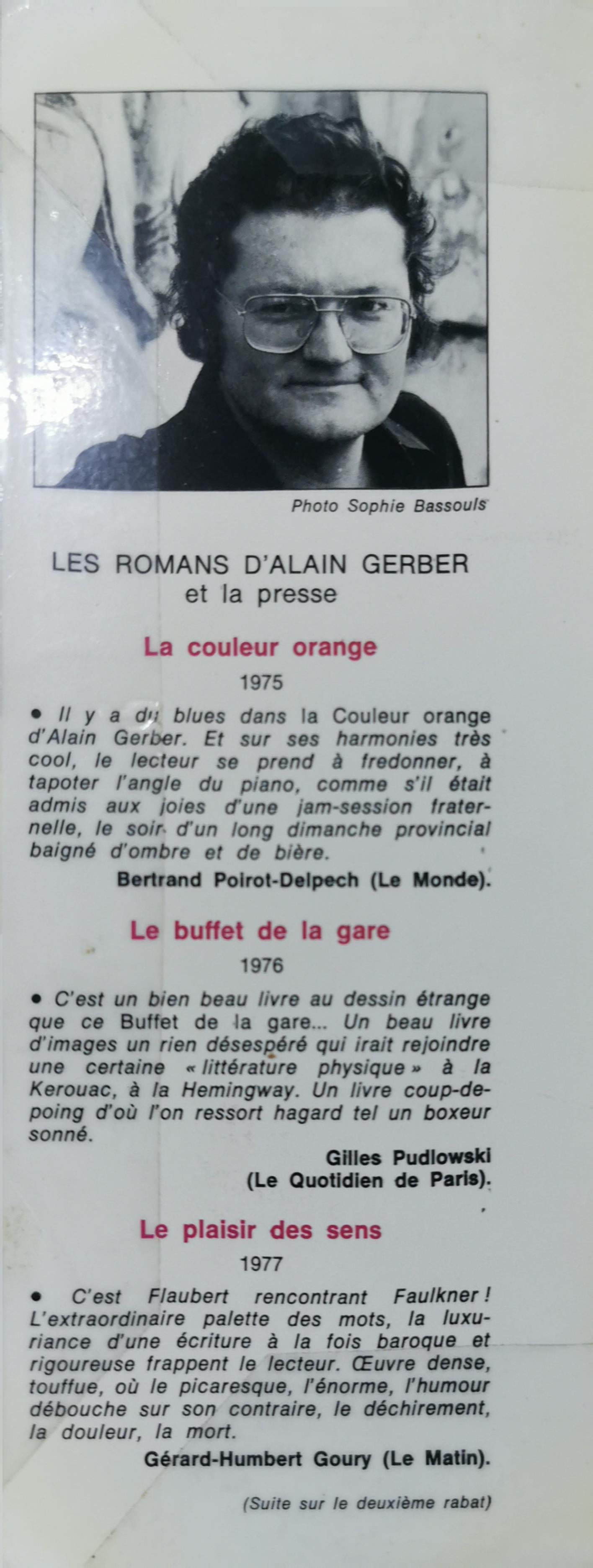 Les jours de vin et de roses Paperback – January 1, 1984 French Edition  by Alain Gerber (Author)