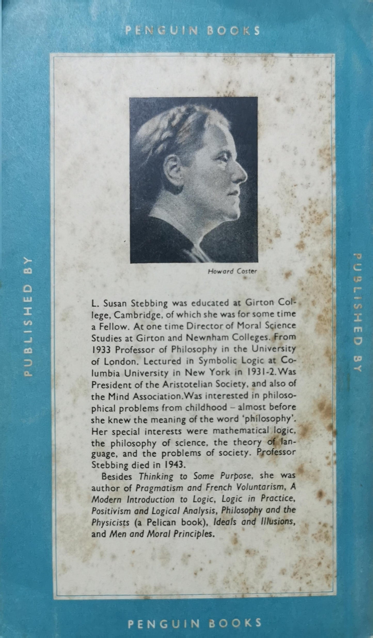 Thinking to Some Purpose Paperback – January 1, 1948 by L. Susan Stebbing (Author)