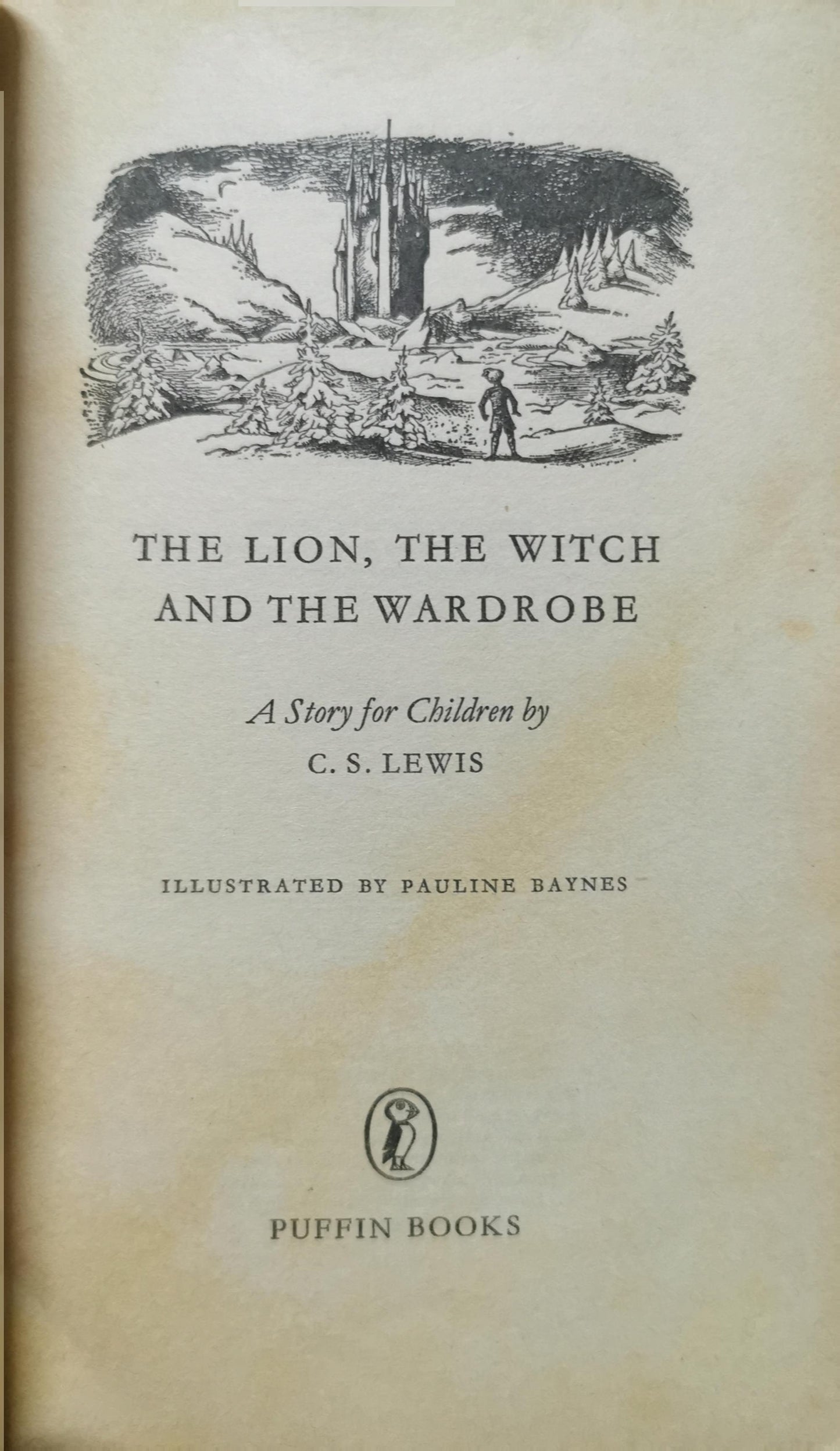 "The Lion, the Witch and the Wardrobe (Puffin Books) Paperback – Import, January 1, 1970 by C. S. Lewis (Author)"