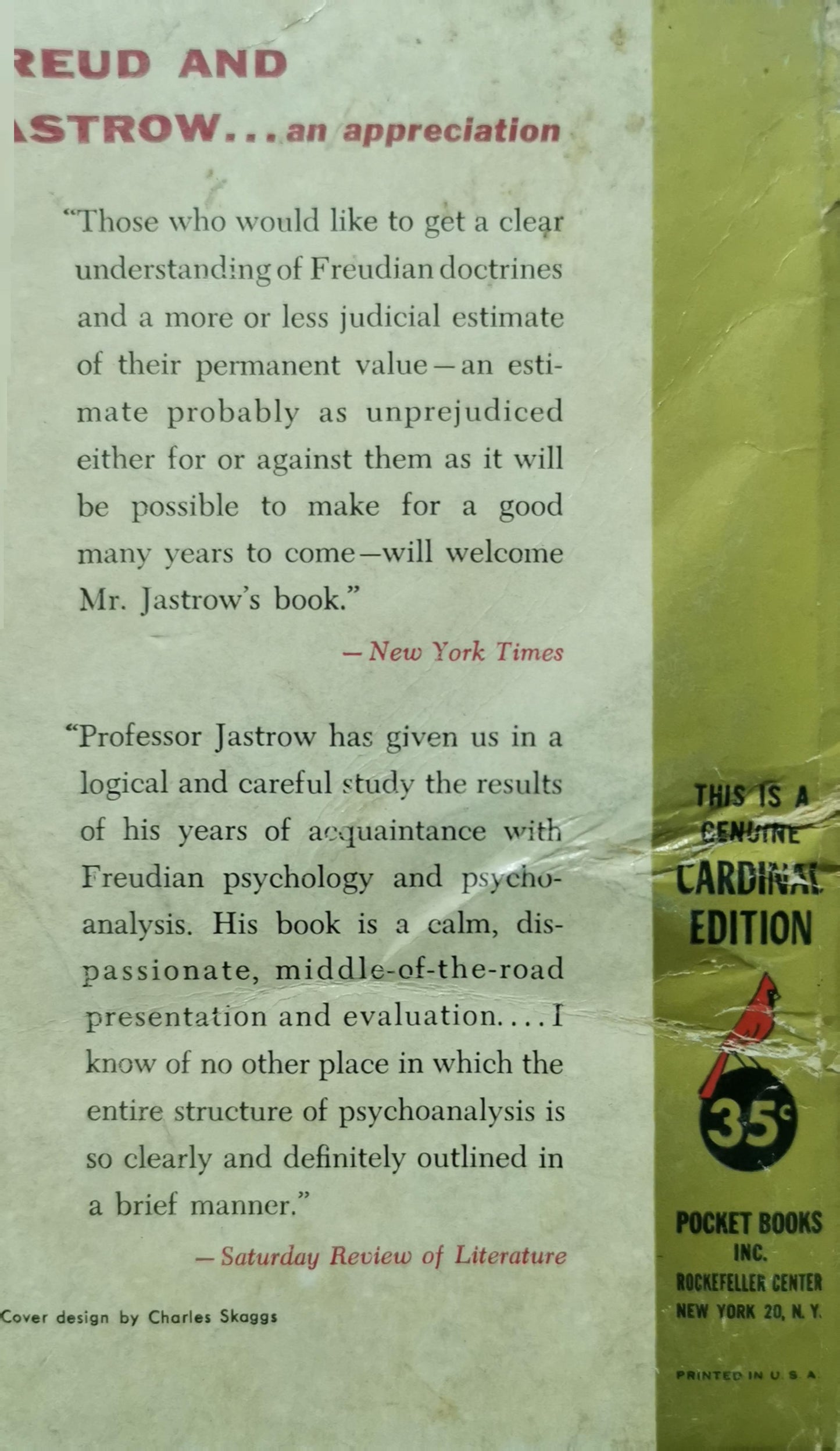 Freud, his dream and sex theories Paperback – January 1, 1948 by Joseph Jastrow (Author)