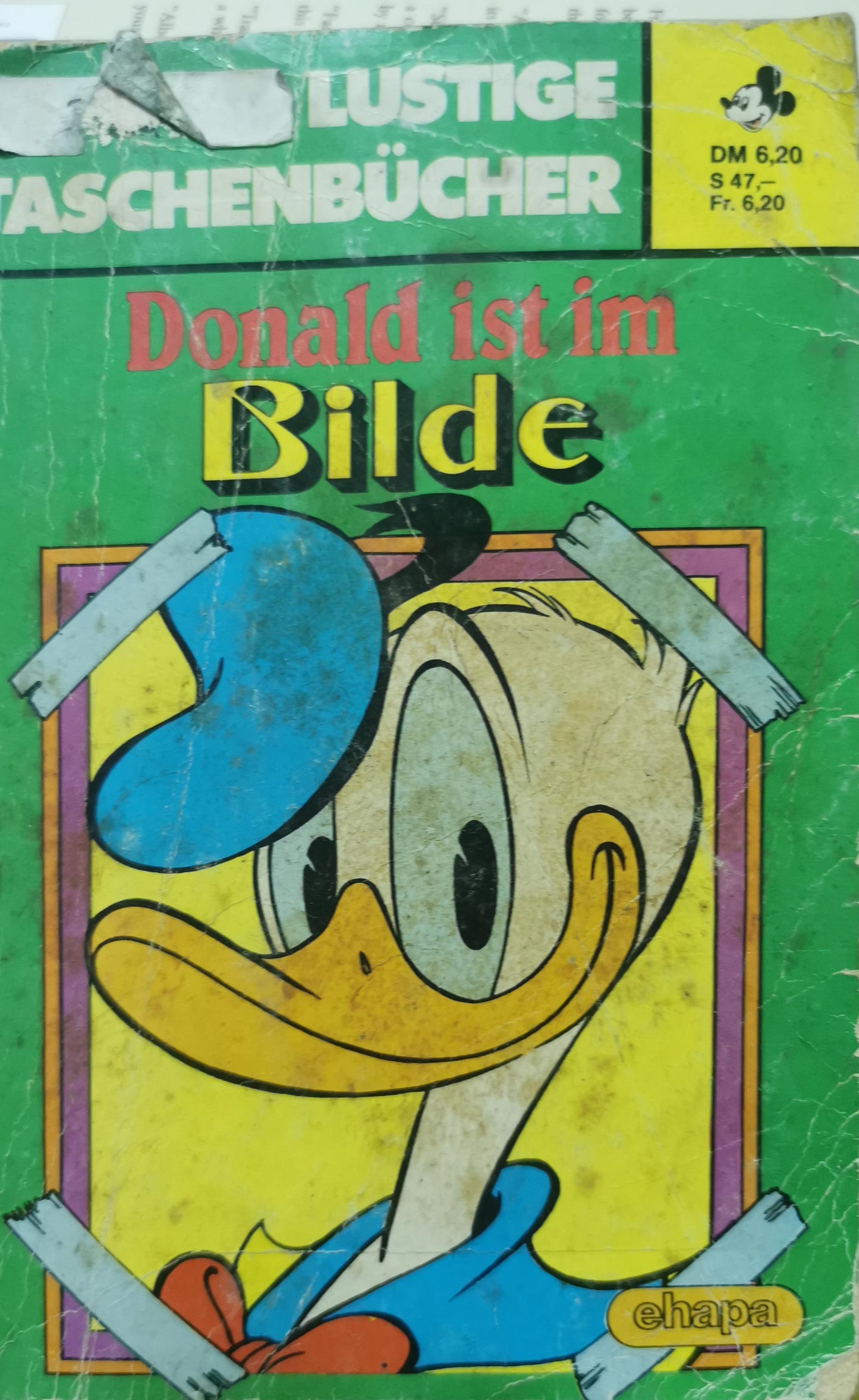 Lustiges Taschenbuch LTB Nr. 108 - Donald ist im Bilde - Lustige Taschenbücher 1. Auflage Paperback – 1 Jan. 1985