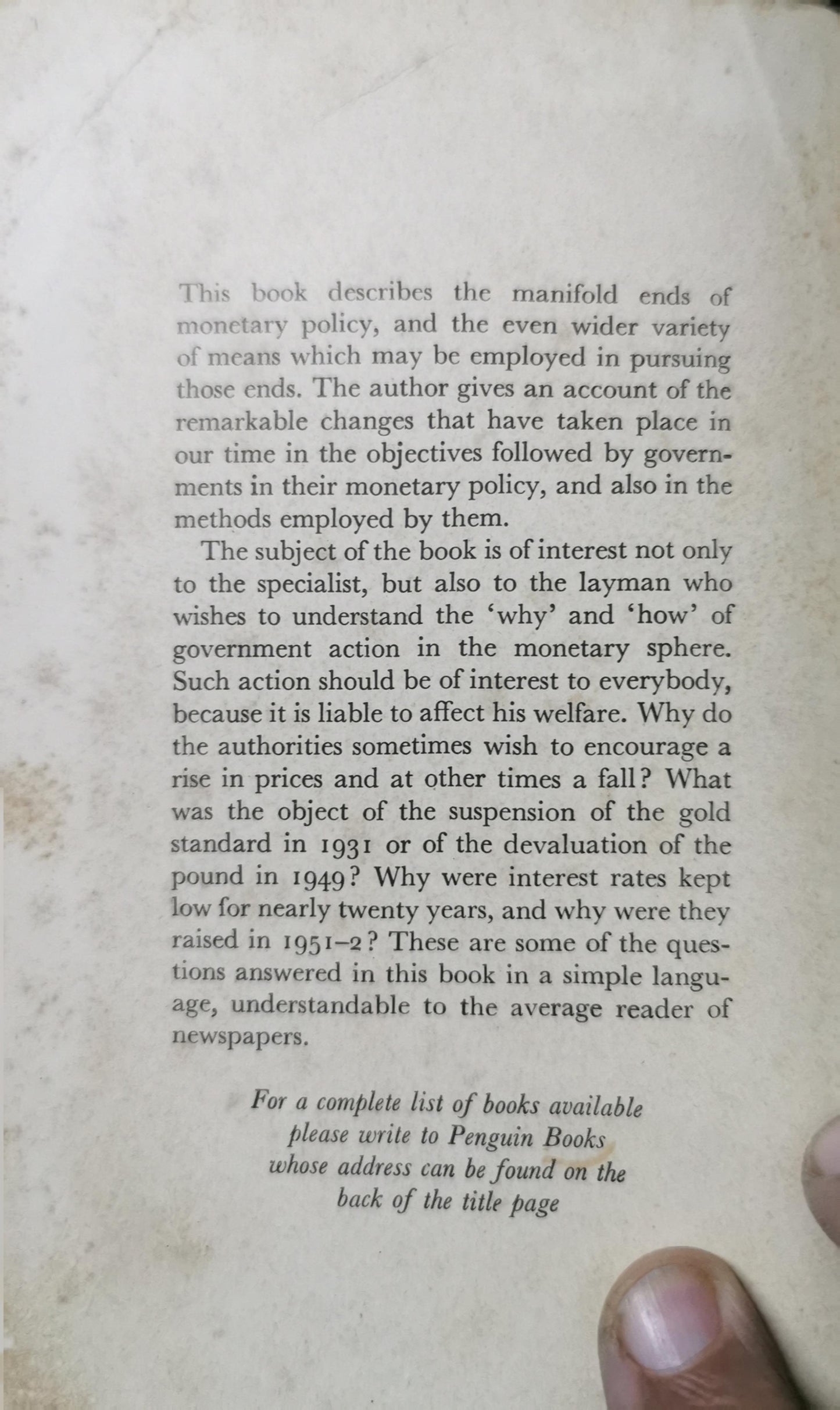 How Money Is Managed: The Ends and Means of Monetary Policy Paperback – January 1, 1959 by Paul Einzig (Author)