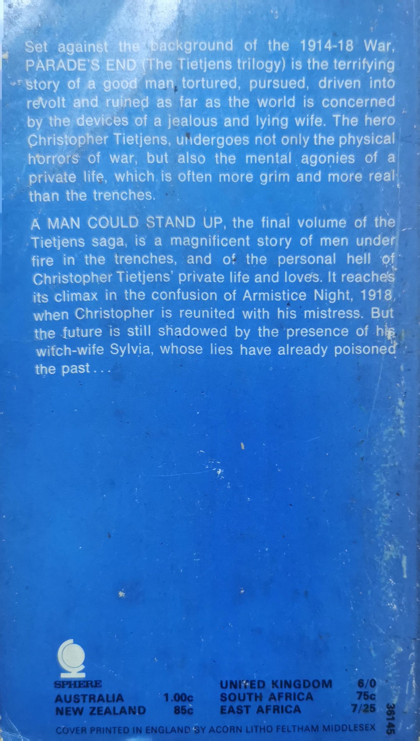 A Man Could Stand Up -Parade's End: Book 3 - Paperback – September 2, 2012 by Ford Madox Ford (Author), Alex Struik (Illustrator)