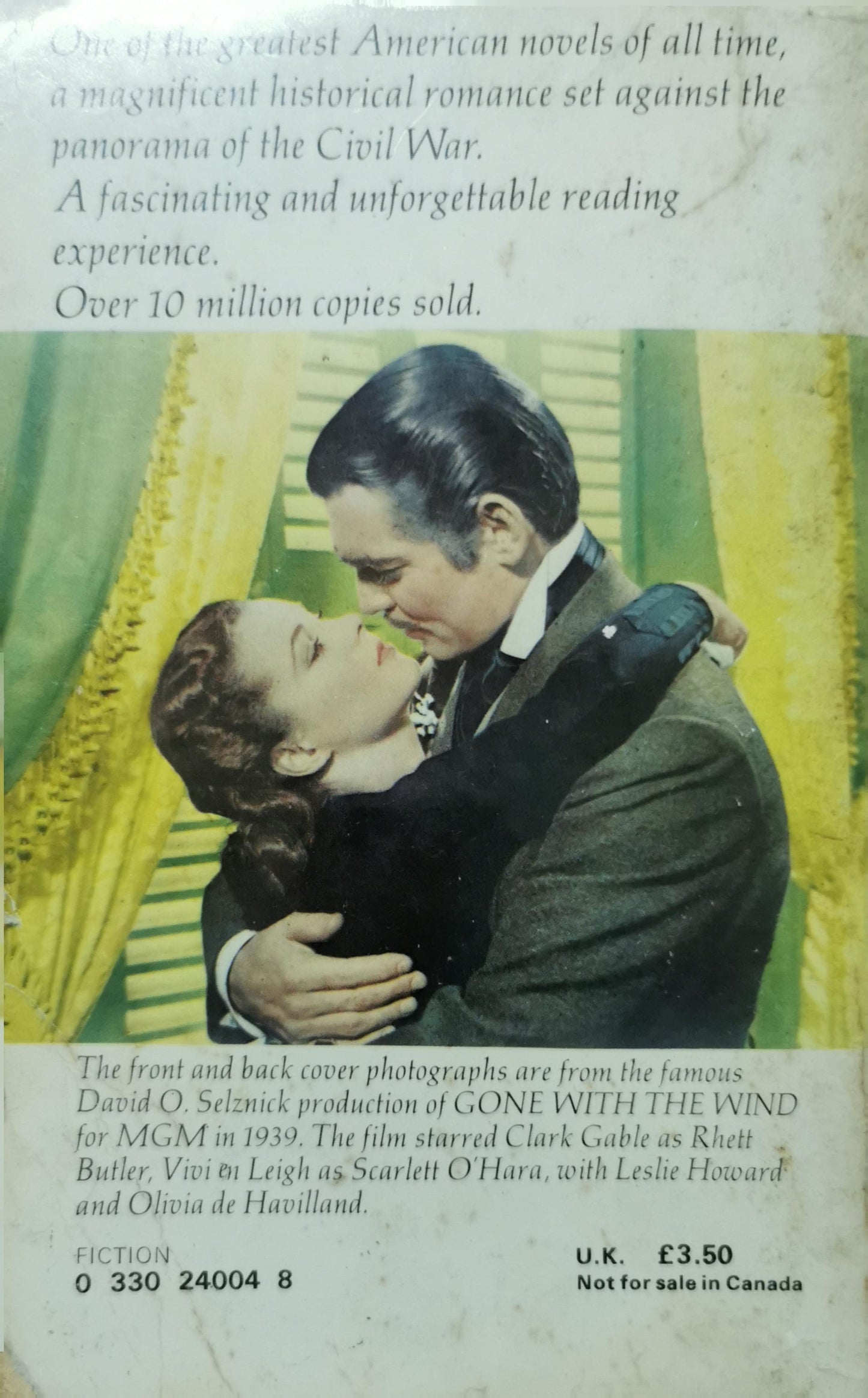 Gone with the Wind Mass Market Paperback –by Margaret Mitchell (Author), Pat Conroy (Preface)