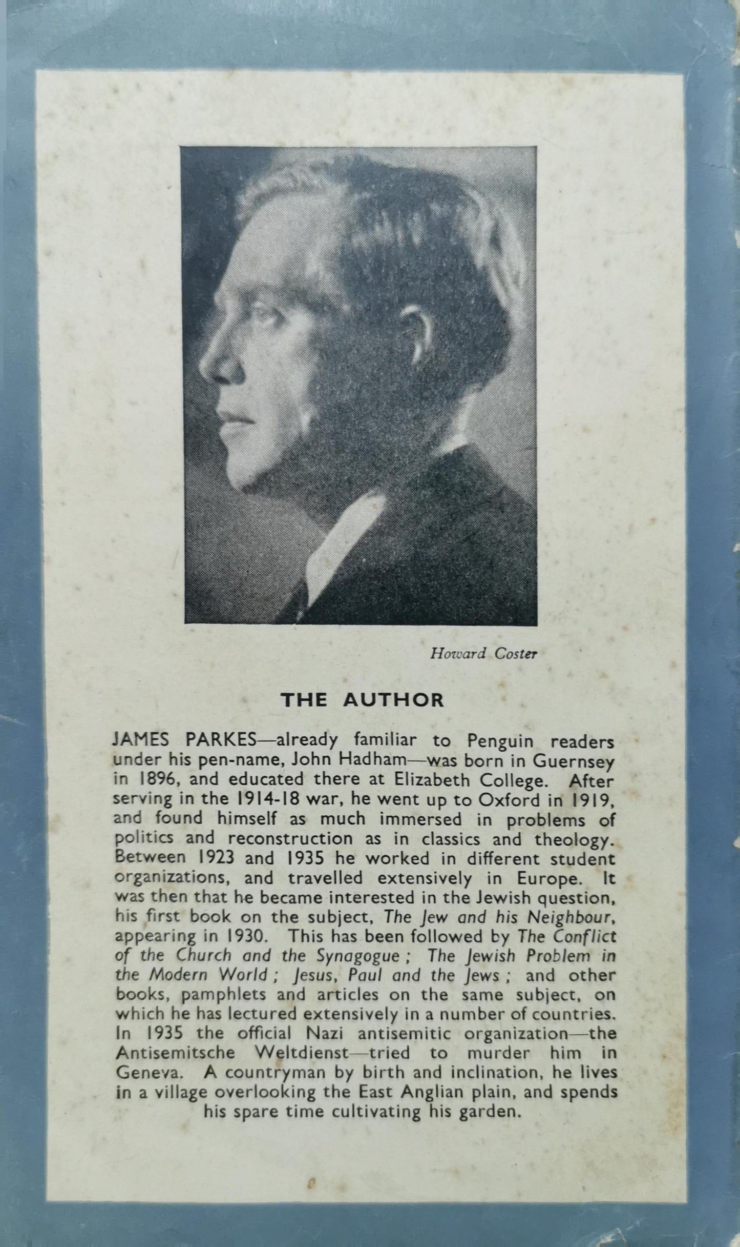 An Enemy of the People: Antisemitism Paperback – January 1, 1945 by james parkes (Author)