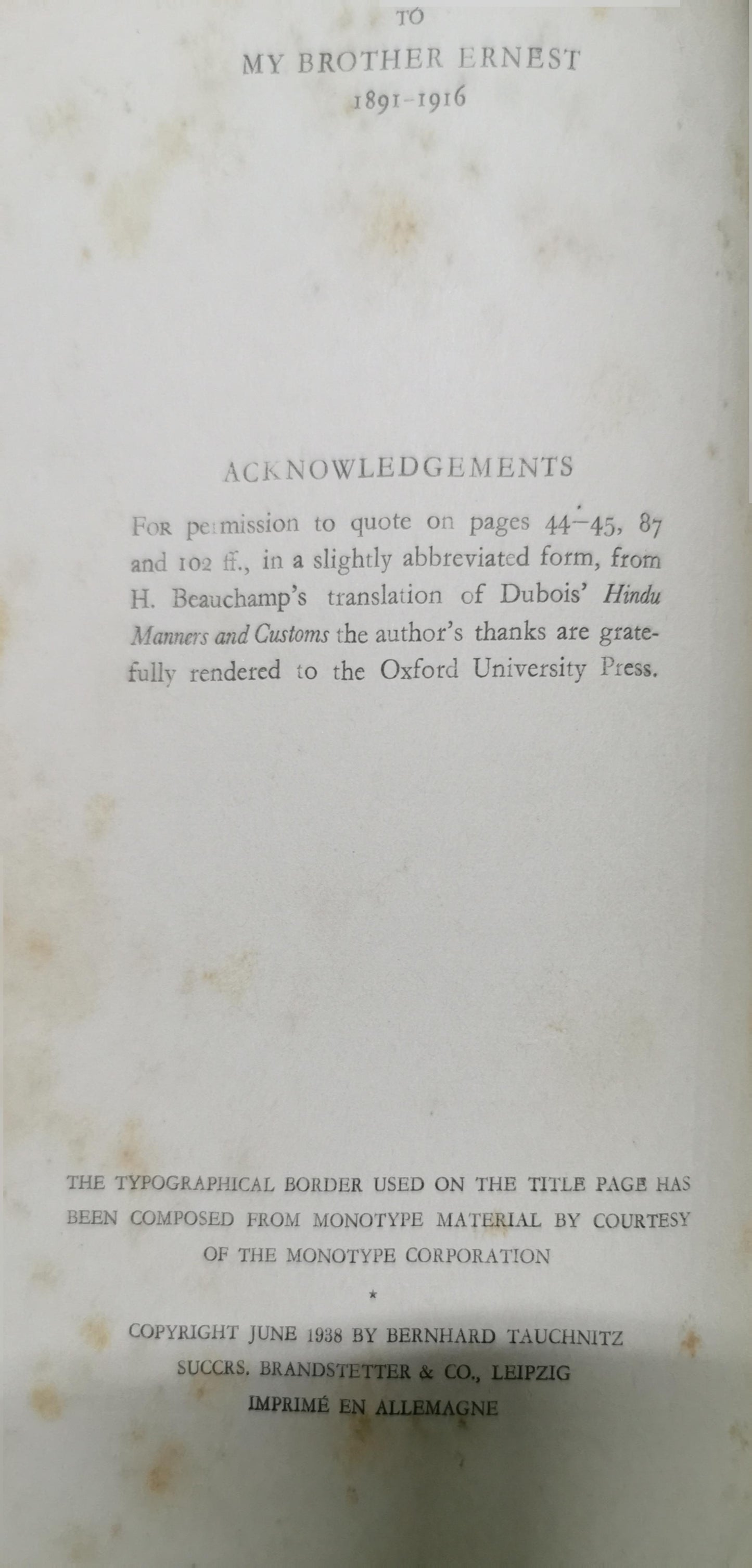 As a Man's Hand: An Indian Saga, 1876-1936- Dora Hilda Southgate Methuen & Company, Limited, 1937 - India - 243 pages