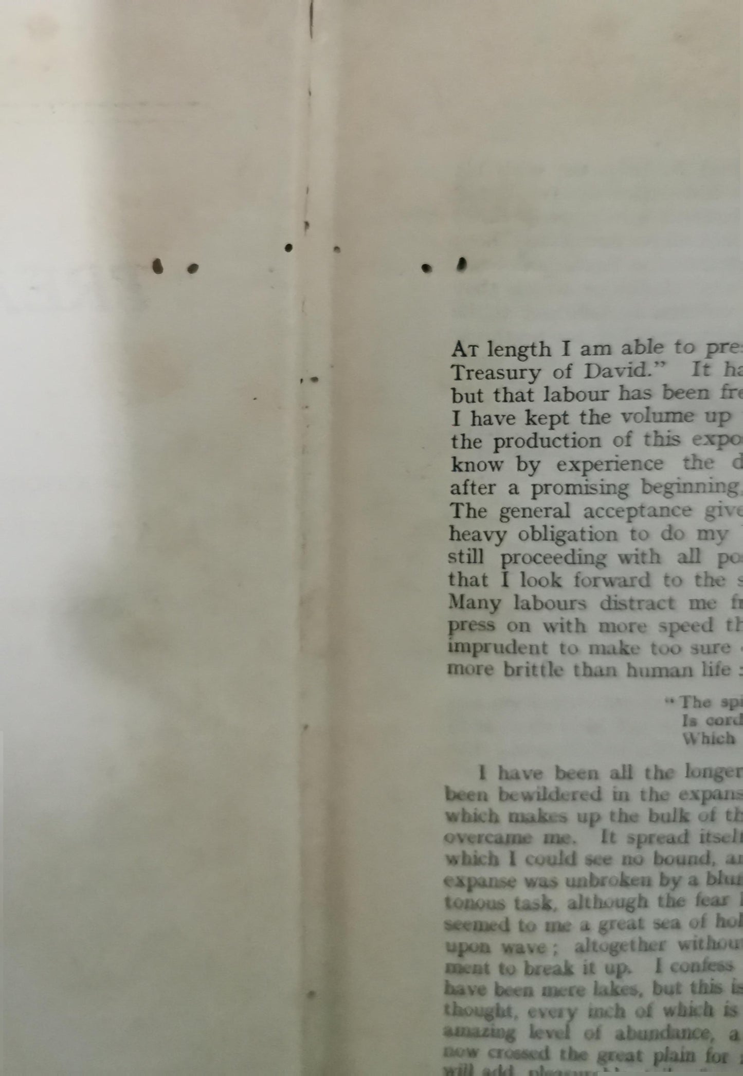 The Treasury of David (6 vols.) by Charles H. Spurgeon Publisher: Marshall Brothers , 1869 (30)