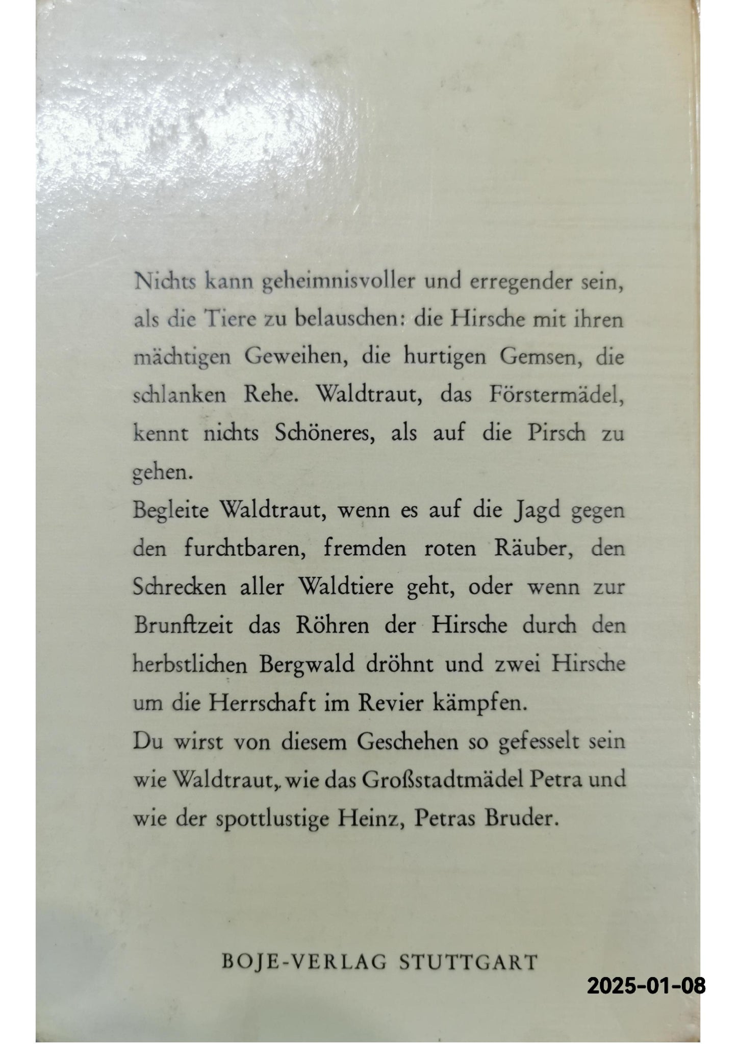 Waltraud auf der Pirsch Hardcover