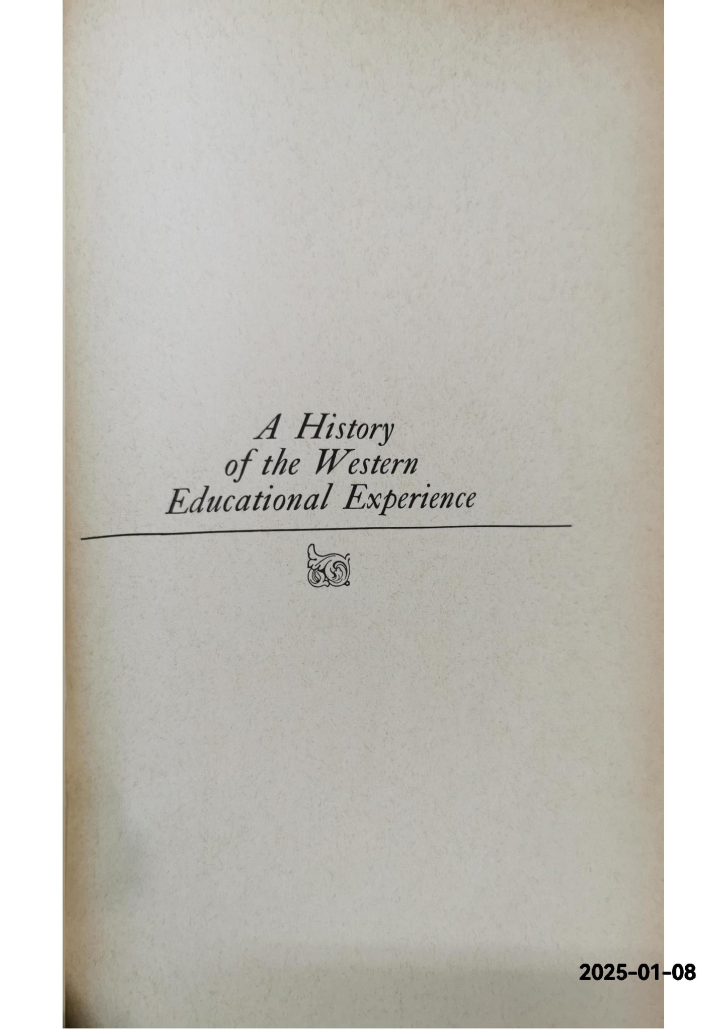 A History of the Western Educational Experience Hardcover by Gerald L. Gutek (Author)