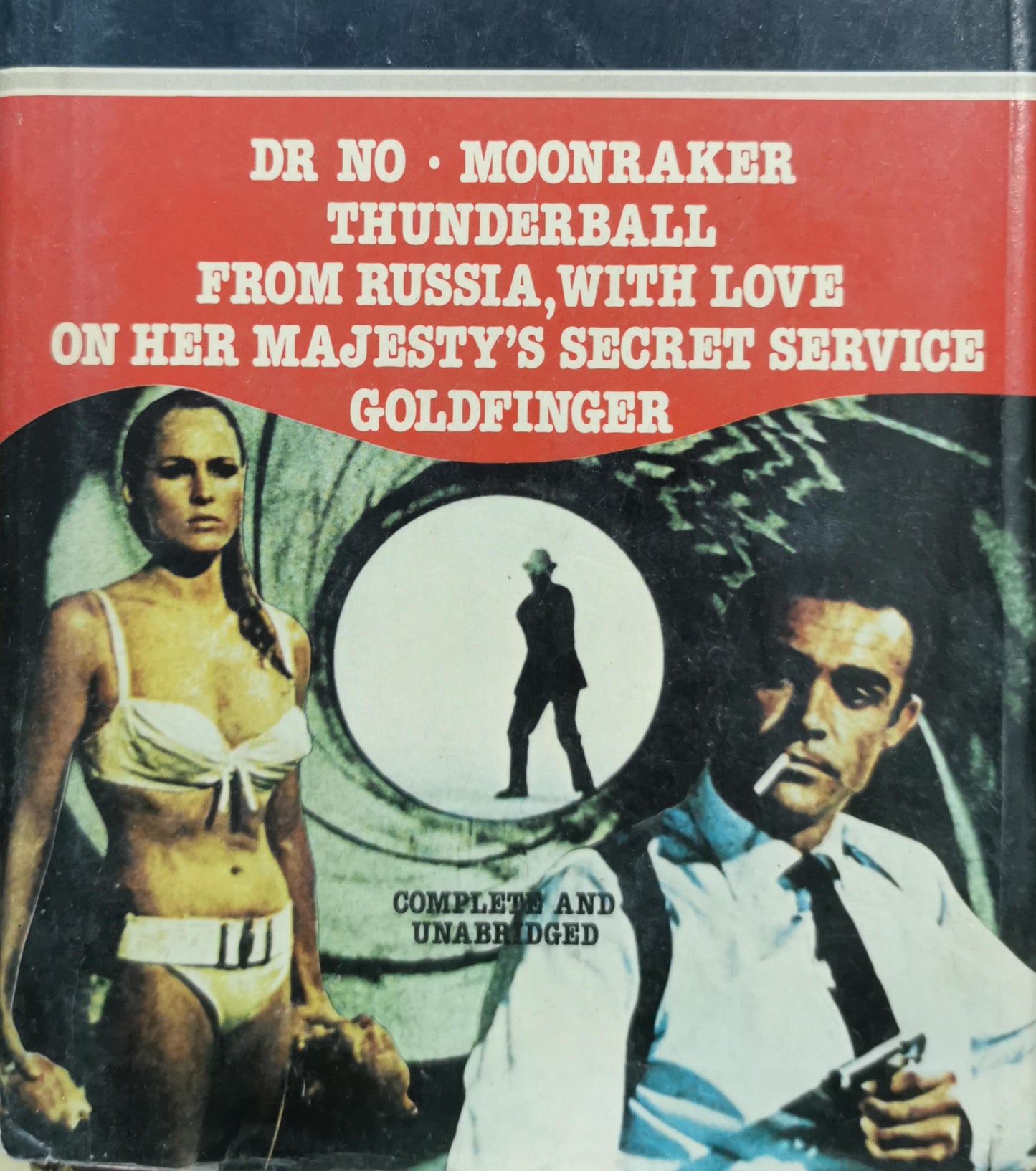 Dr No Moonraker Thunderball Russia Majesty Goldfinger - Ian Fleming 007 6 Novel HC