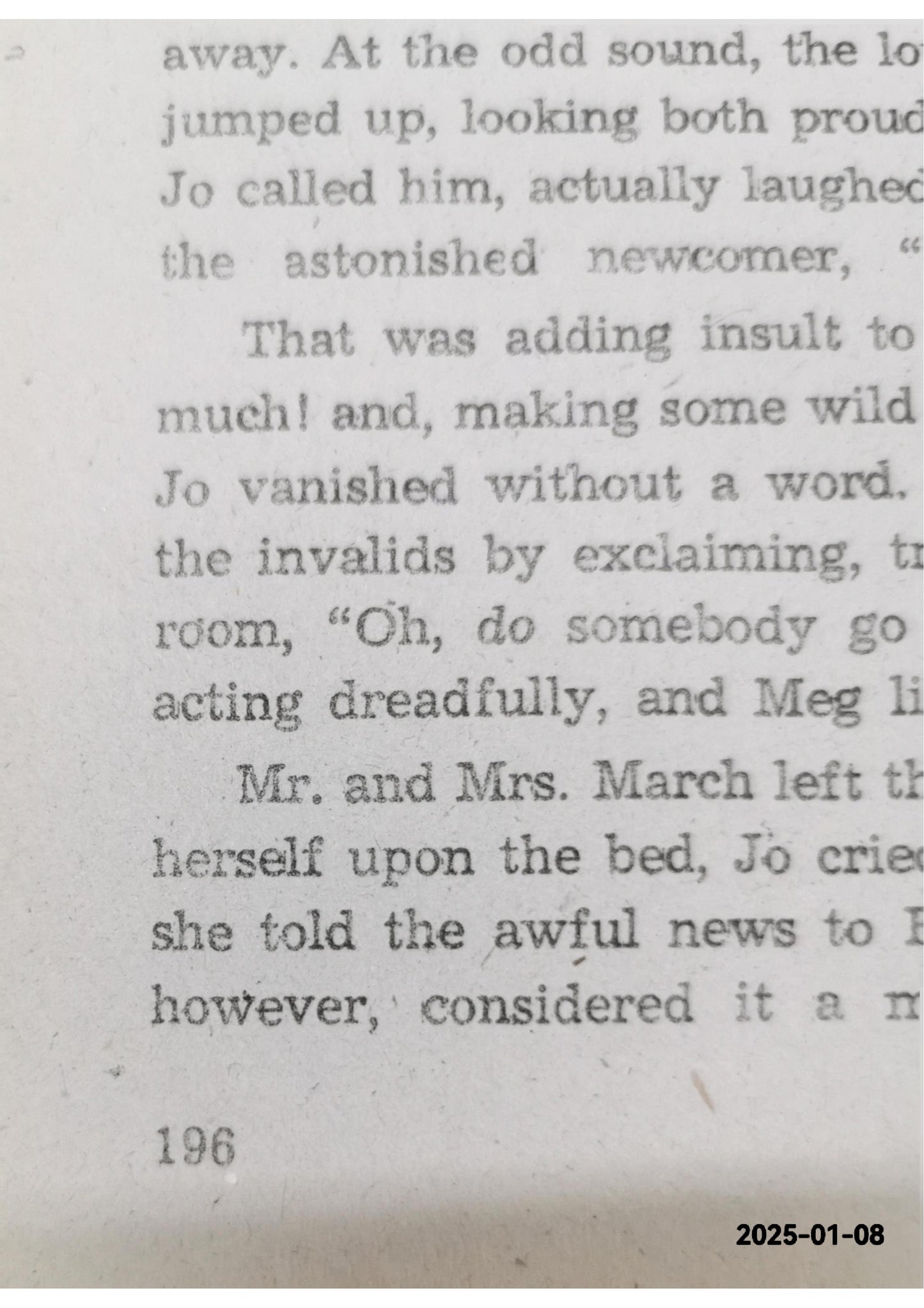 Little Women: A Novel Paperback – by Louisa May Alcott (Author)