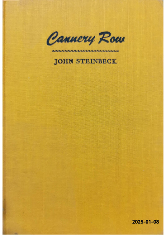 Cannery Row Hardcover – January 1, 1986 by John Steinbeck (Author)