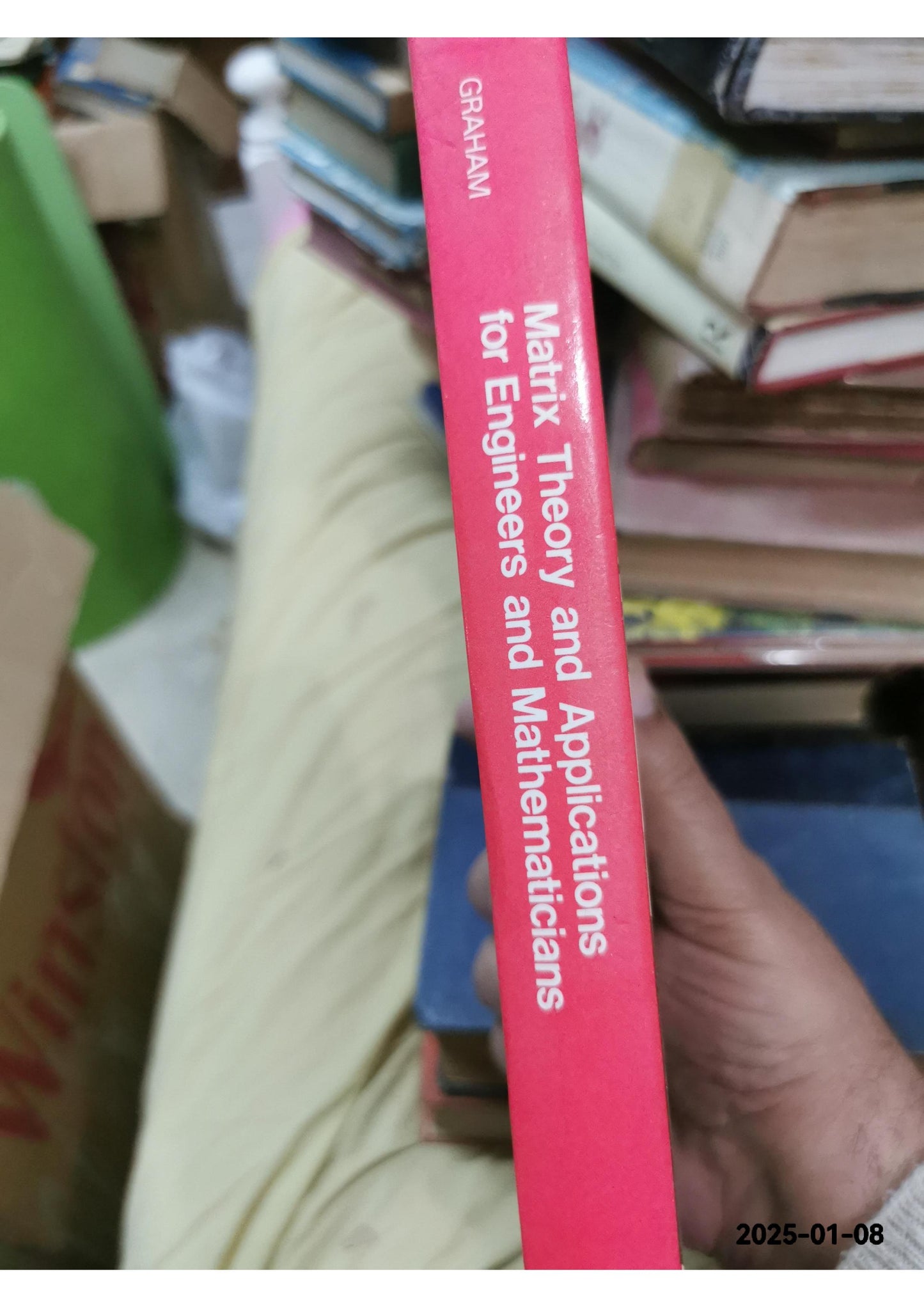 Matrix Theory and Applications for Engineers and Mathematicians Paperback – June 1, 1979 by Alexander Graham (Author)