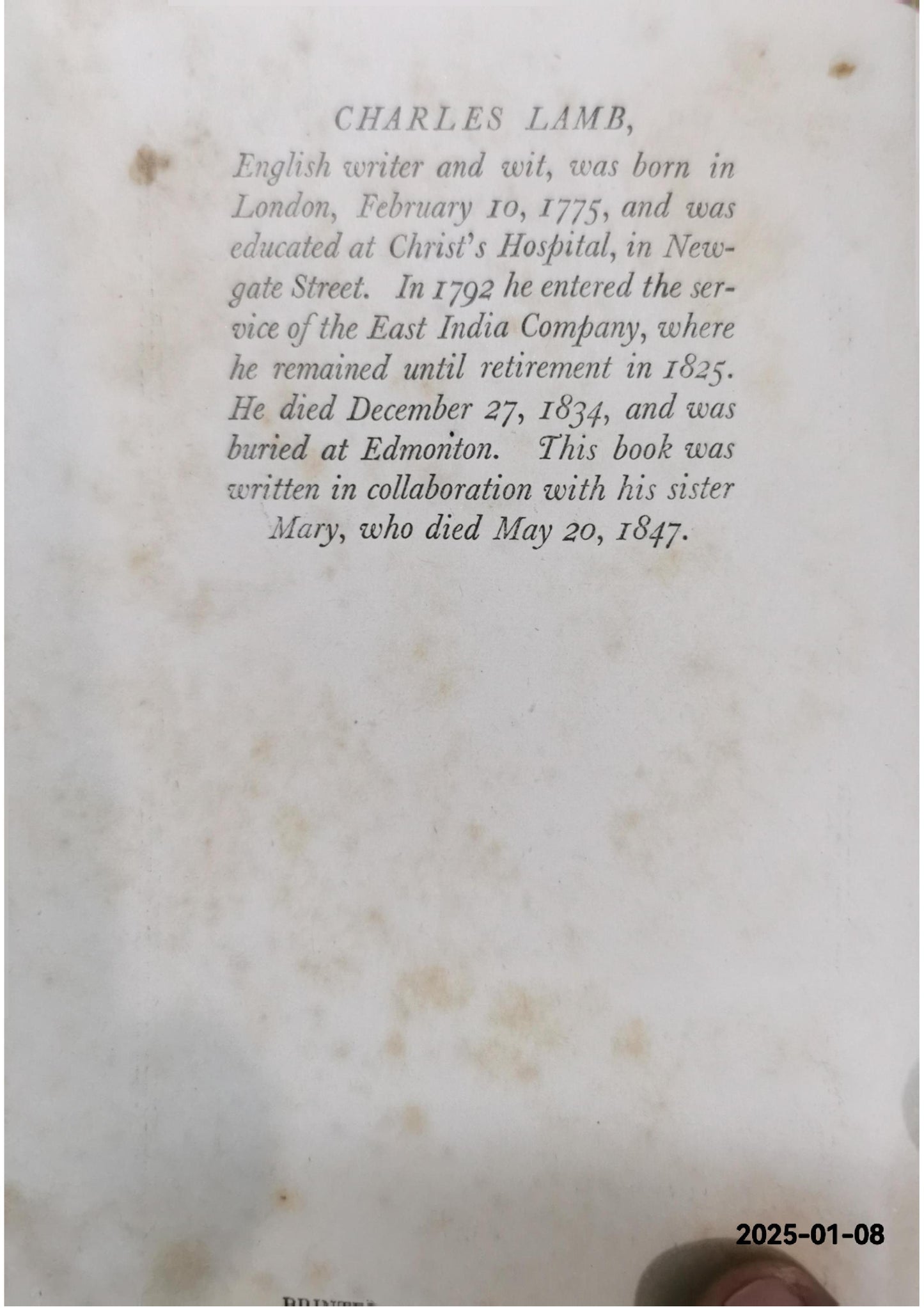 Tales from Shakespeare - By Charles Lamb  (First Edition) [Hardcover] Unknown Binding by Charles Lamb (Author)