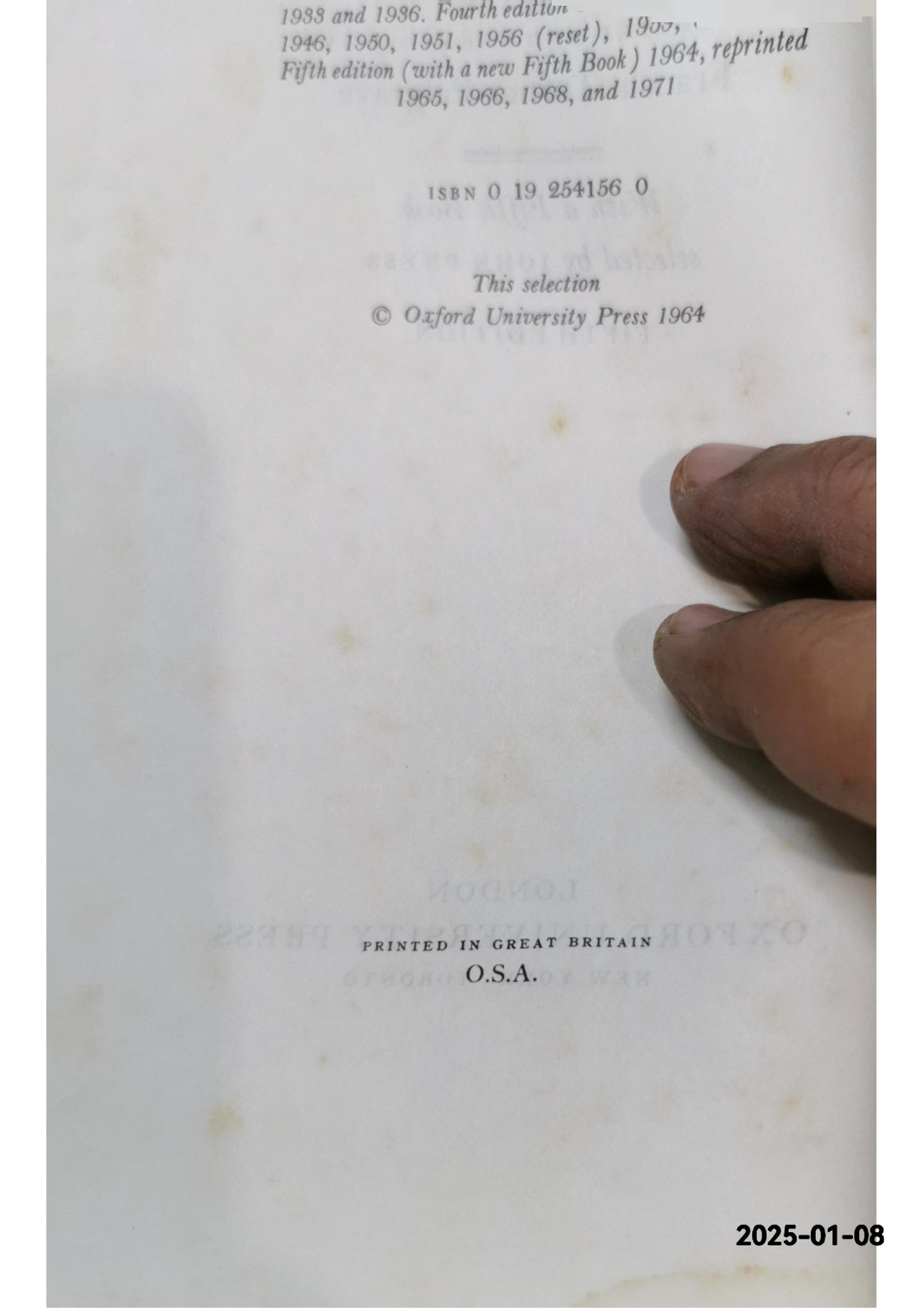 The golden treasury ; With a fifth book selected by John Press Hardcover – January 1, 1964 by Francis Turner (1824-1897) Palgrave (Author)