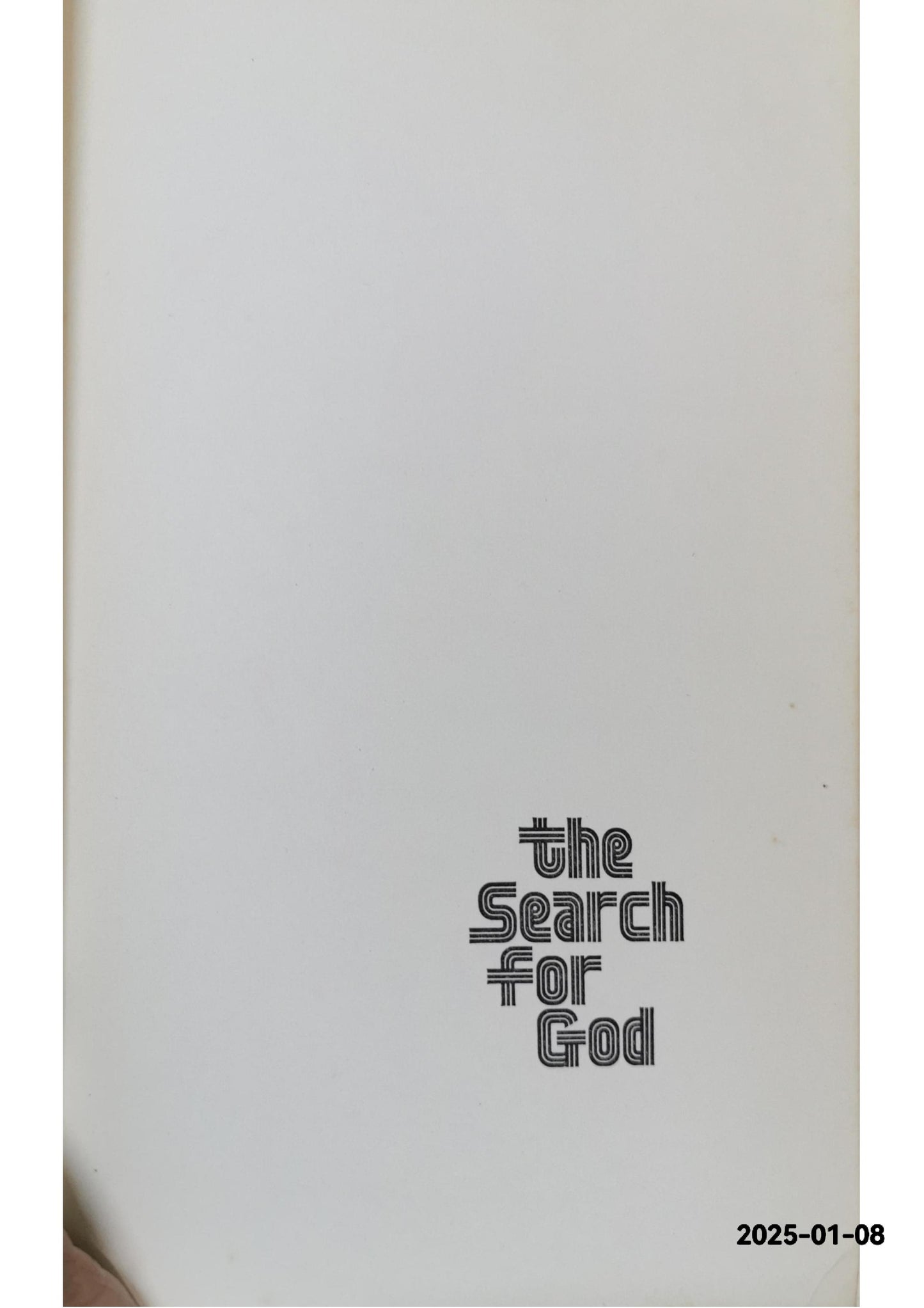 The search for God: Christianity, atheism, secularism, world religions Hardcover – January 1, 1975 by Hans Schwarz (Author)