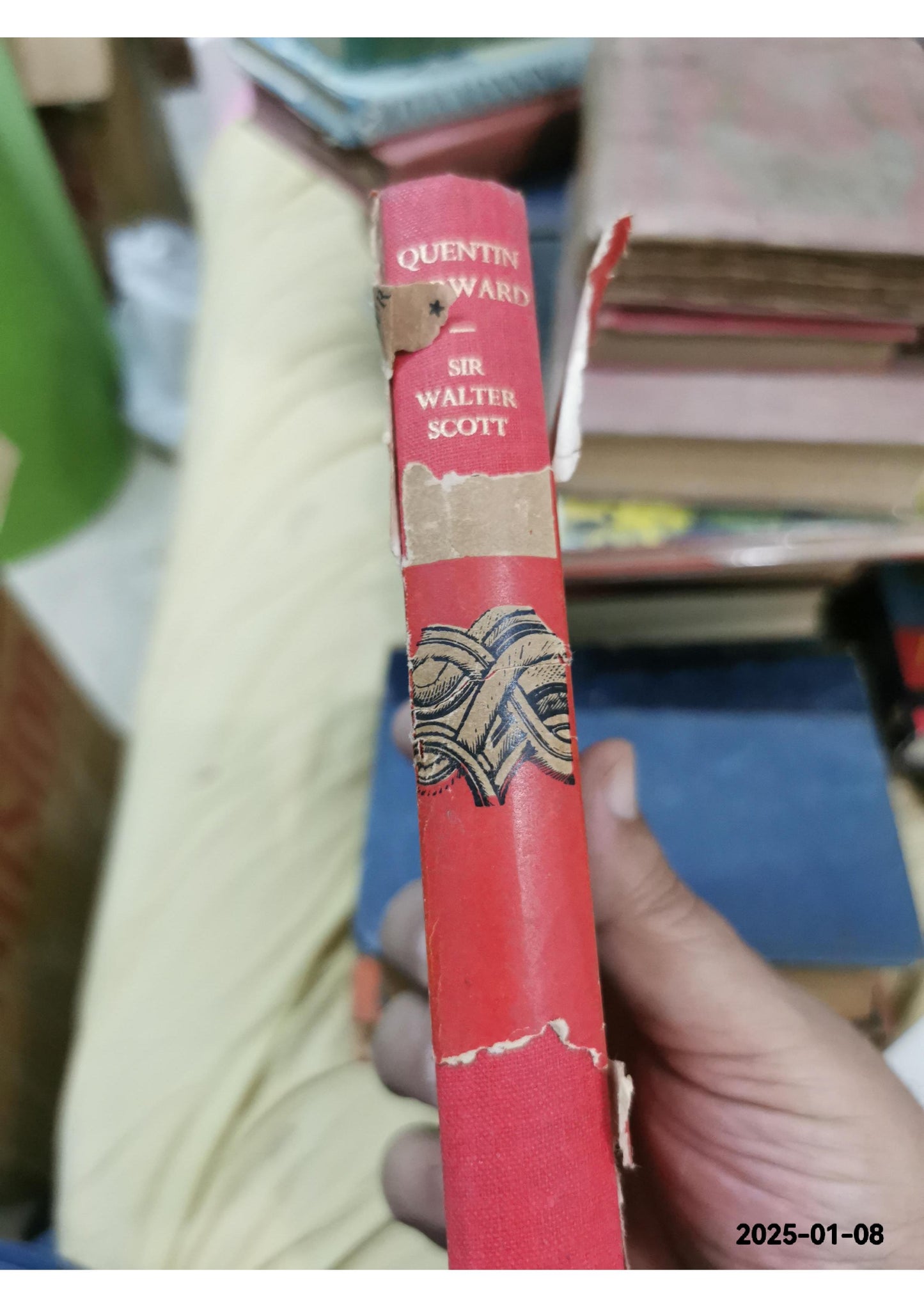 Quentin Durward Sir Walter Scott 1947 Historical Fiction Book - Everyman’s Library