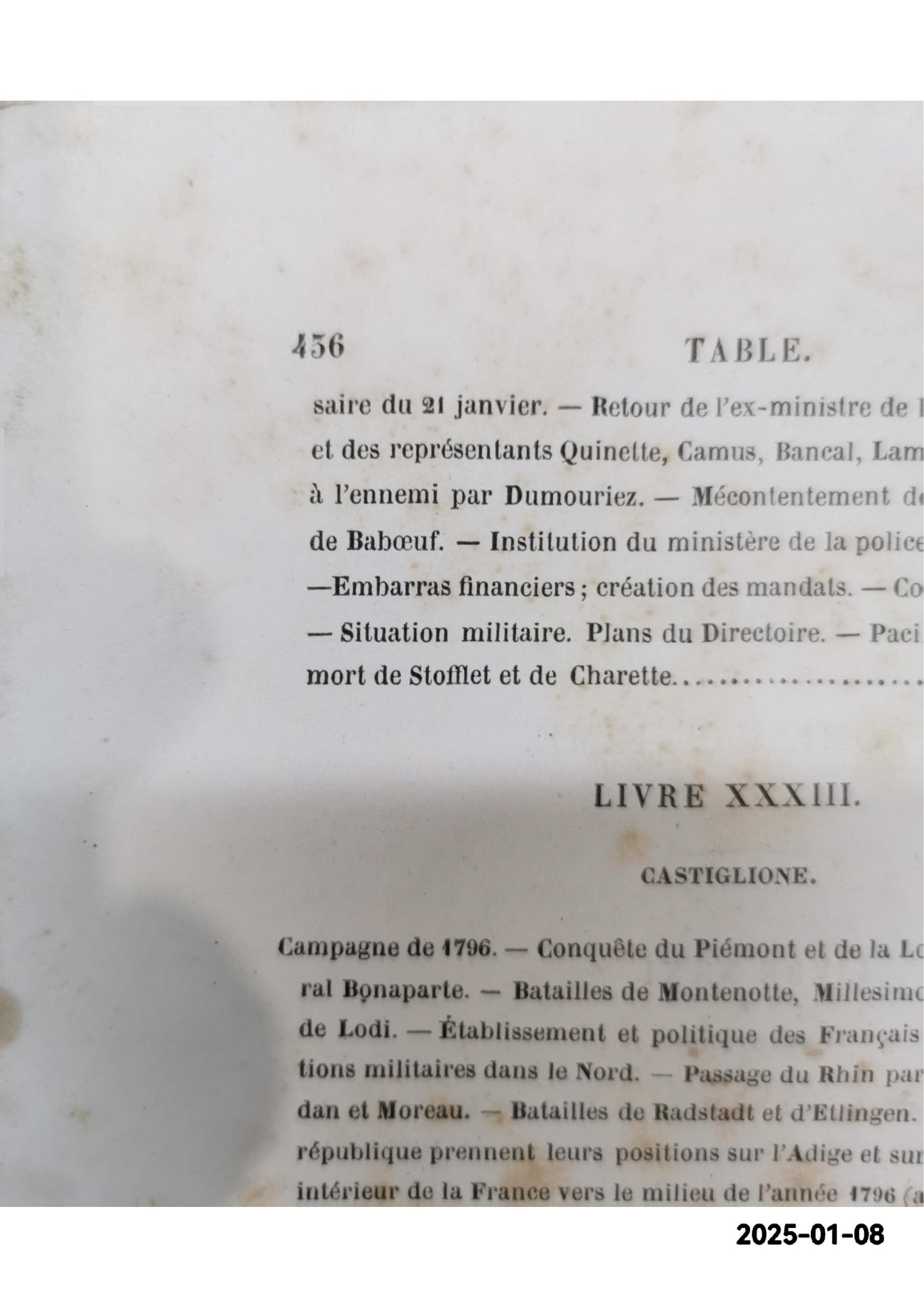 HISTOIRE DE LA REVOLUTION FRANCAISE THIERS M.A. Published by Paris: Furne et Cie, 1845 Hardcover