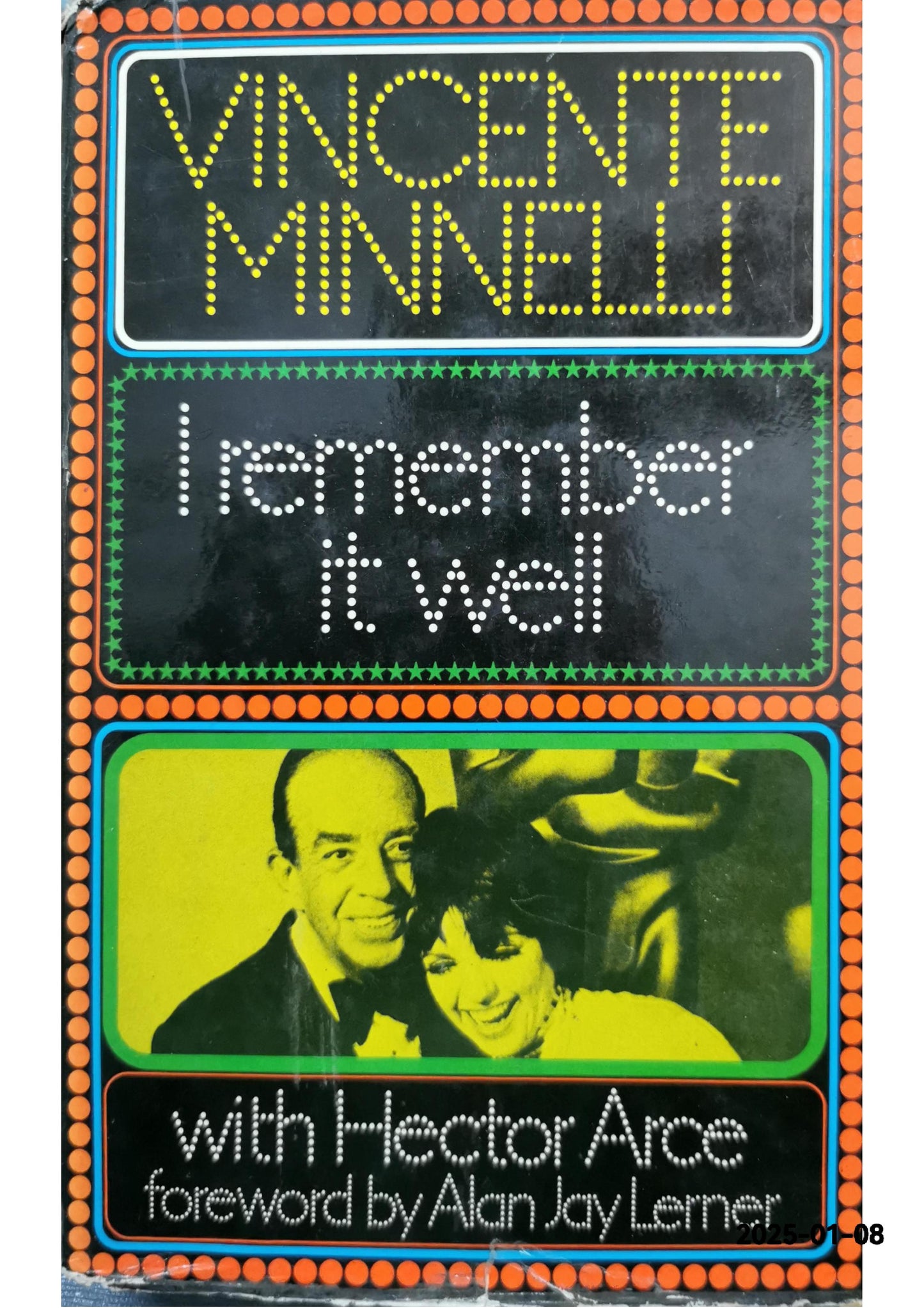 I remember it well Hardcover – January 1, 1974 by Vincente Minnelli (Author)