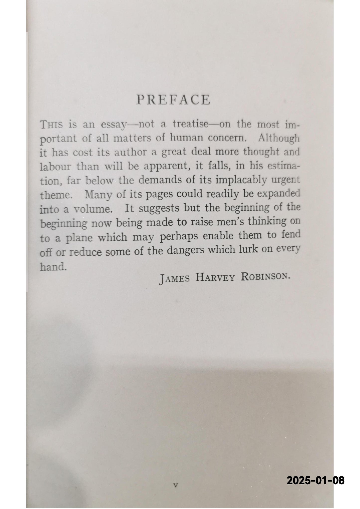 THE MIND IN THE MAKING (THE THINKER'S LIBRARY NO.46) Hardcover – January 1, 1940 by James Harvey Robinson (Author)