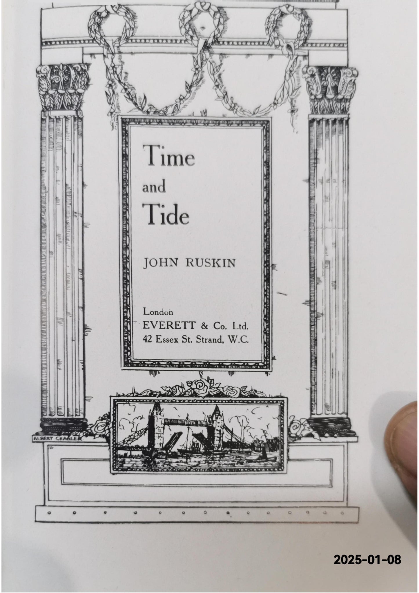 Time and Tide, - John Ruskin